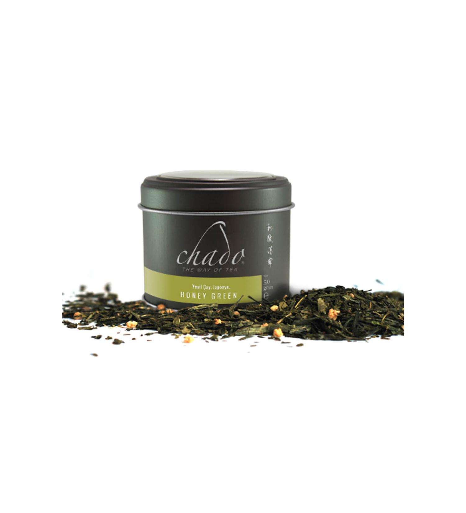 Chado Tea Honey Green - Honey Green Tea 50 gr