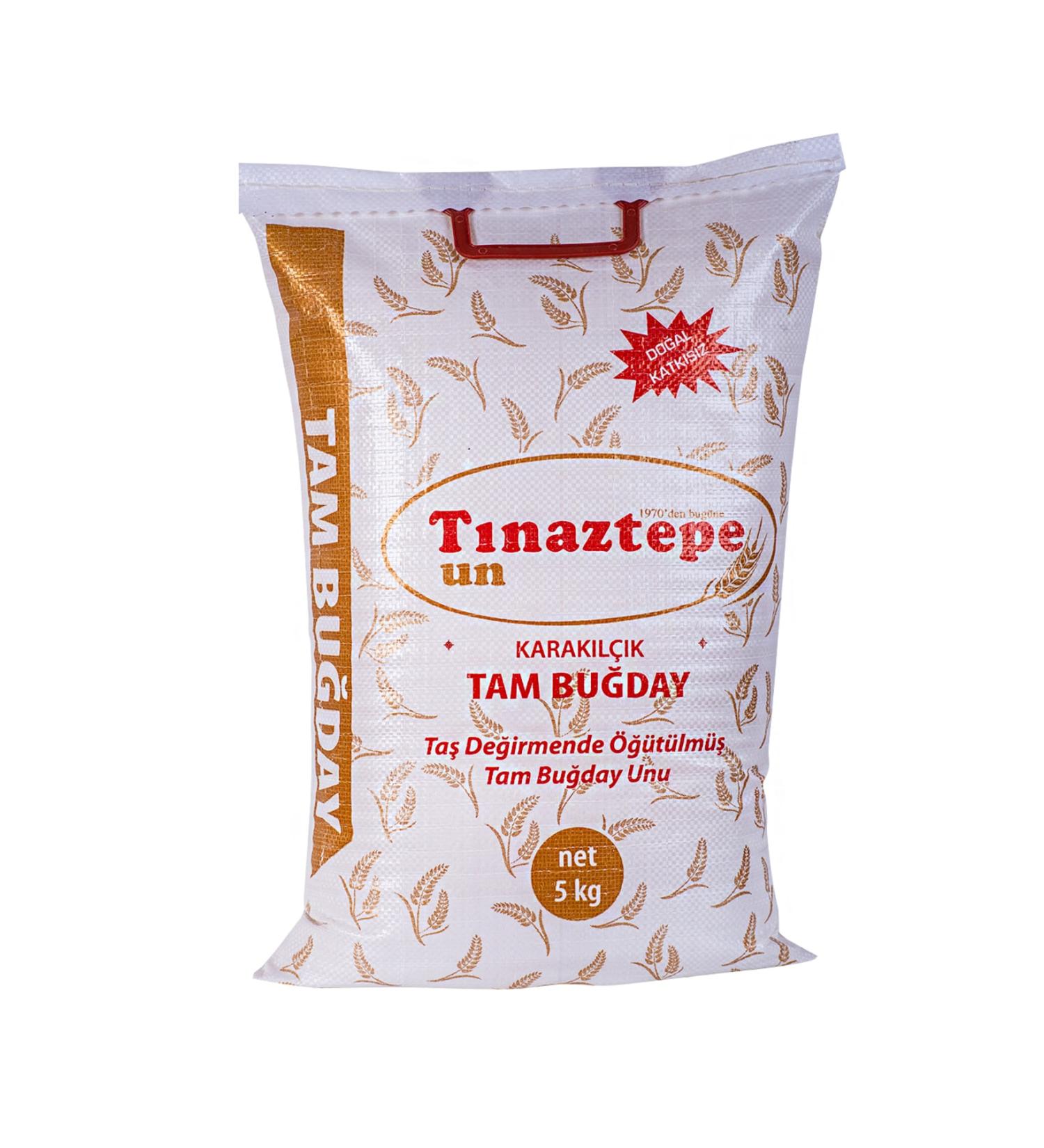 TINAZTEPE FLOUR Karak l k 5 Kg Stone Mill Whole Wheat Flour