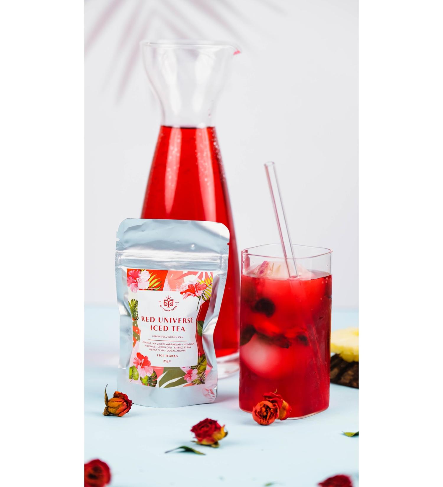 Sip of Nature Red Universe Iced Tea - Hibiscus Iced Tea 25 Gr