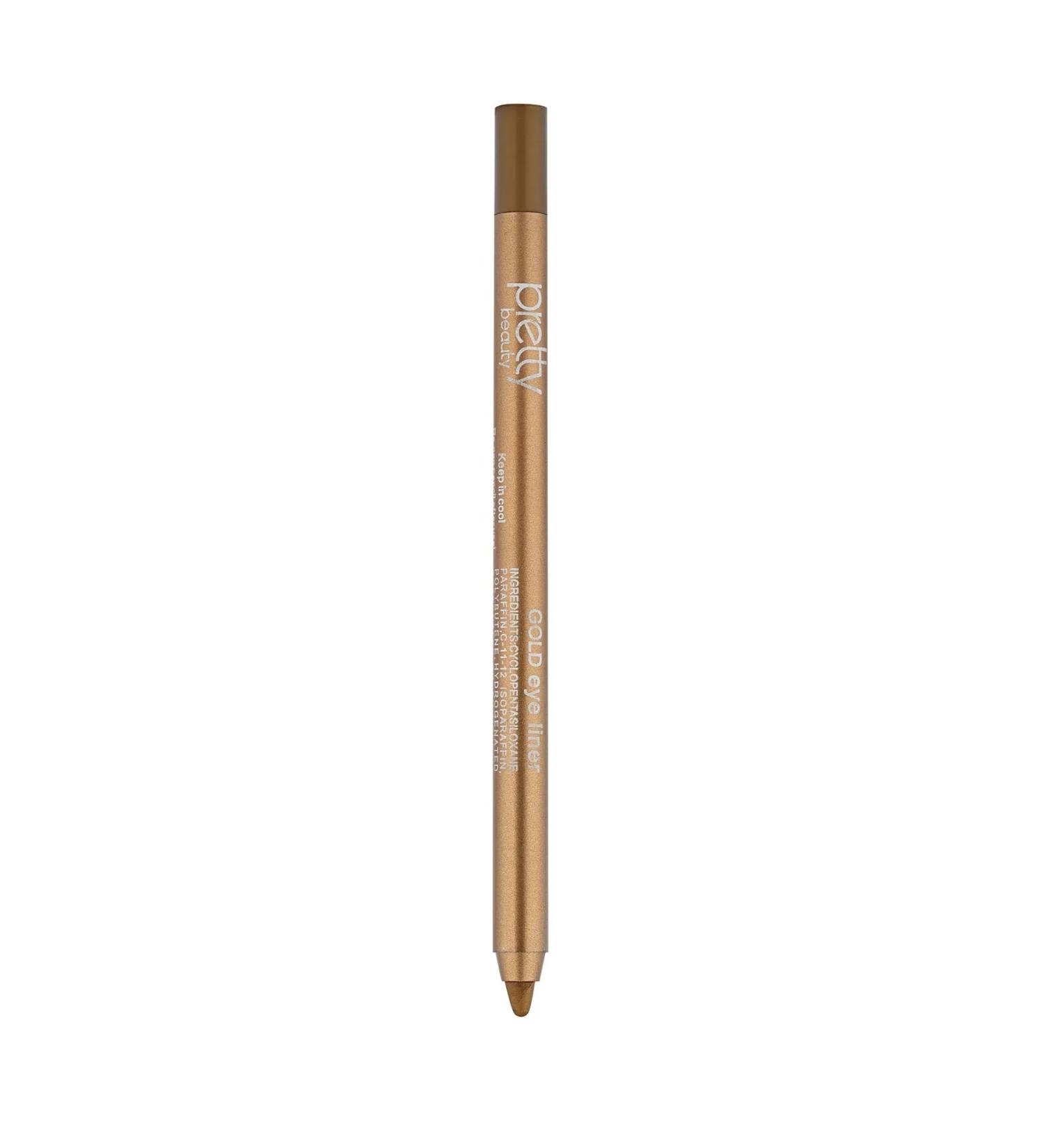 Pretty Beauty Gel Oil Eyeliner Gold Pb:4966