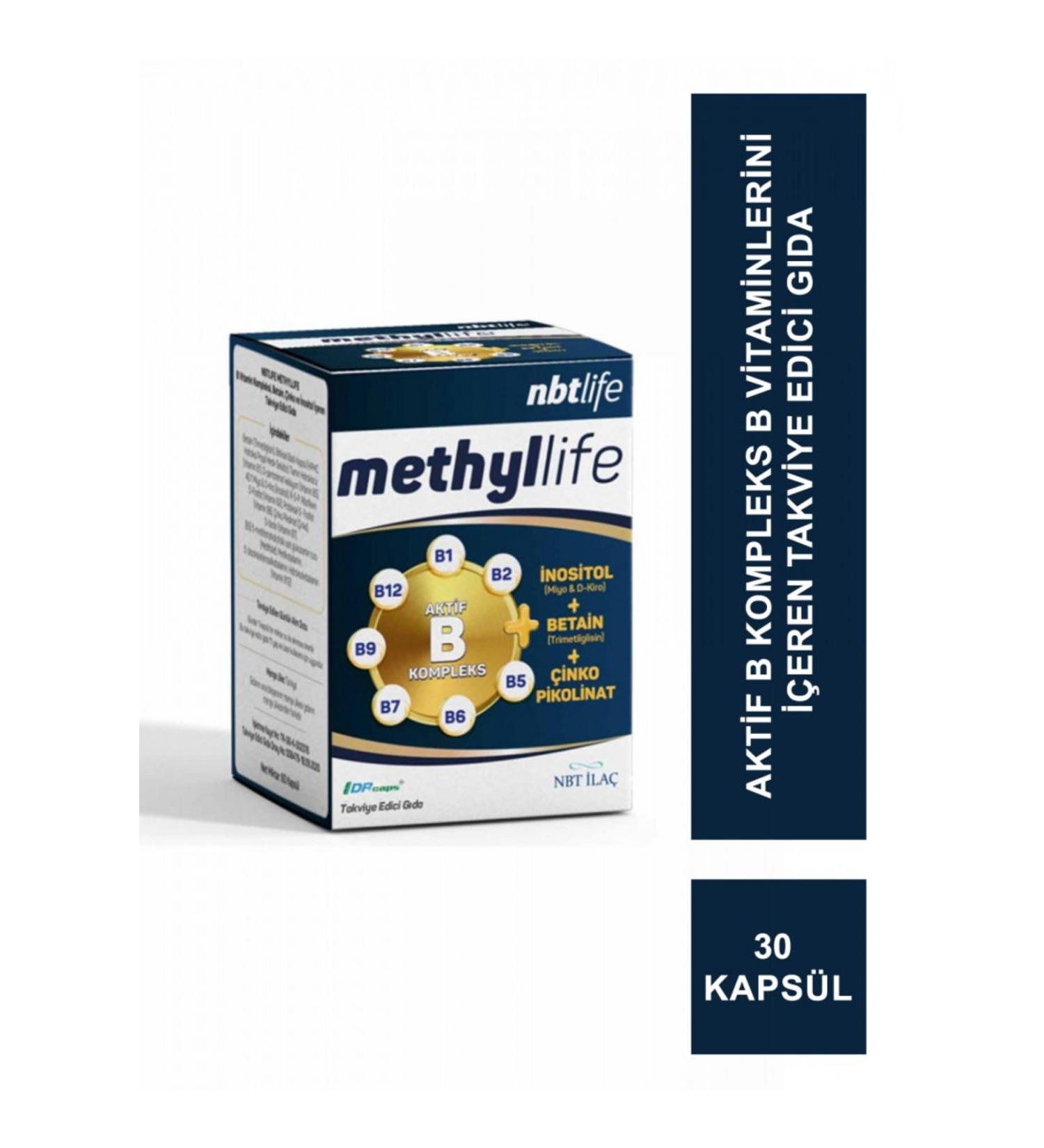 NBT Life Methyllife 30 Capsules