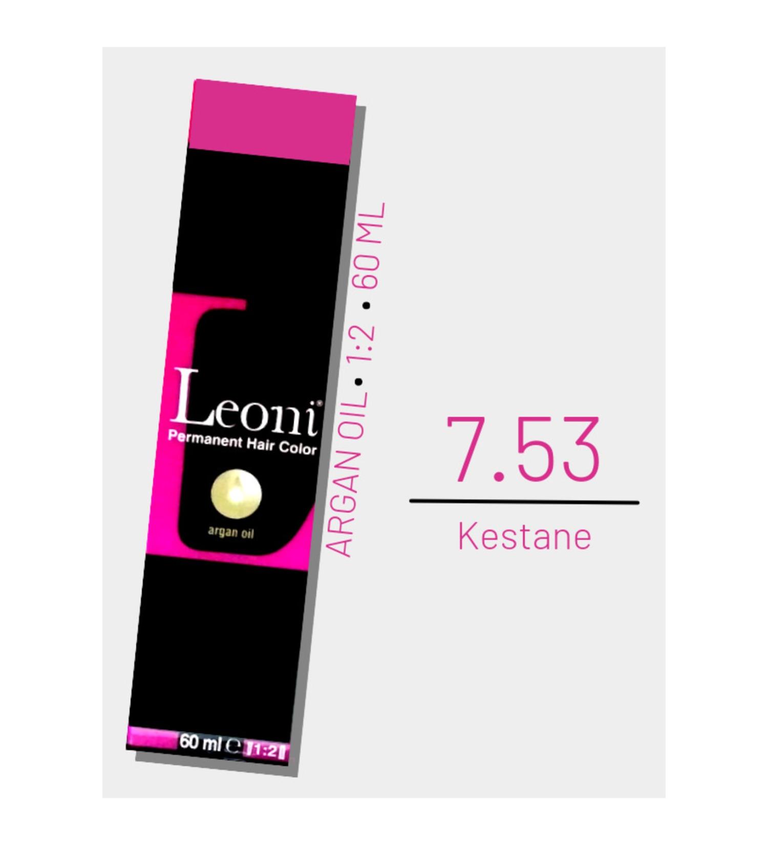 Leoni Hair Dye No 7.53 Chestnut