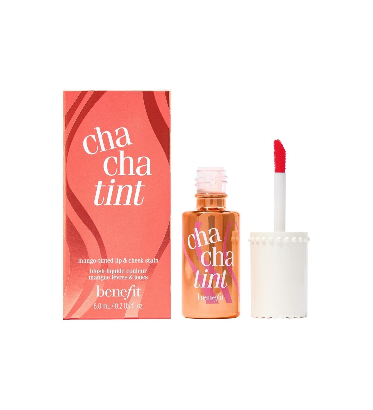 benefit cosmetics Chacha Tint Liquid Lip and Cheek Color 6 Ml