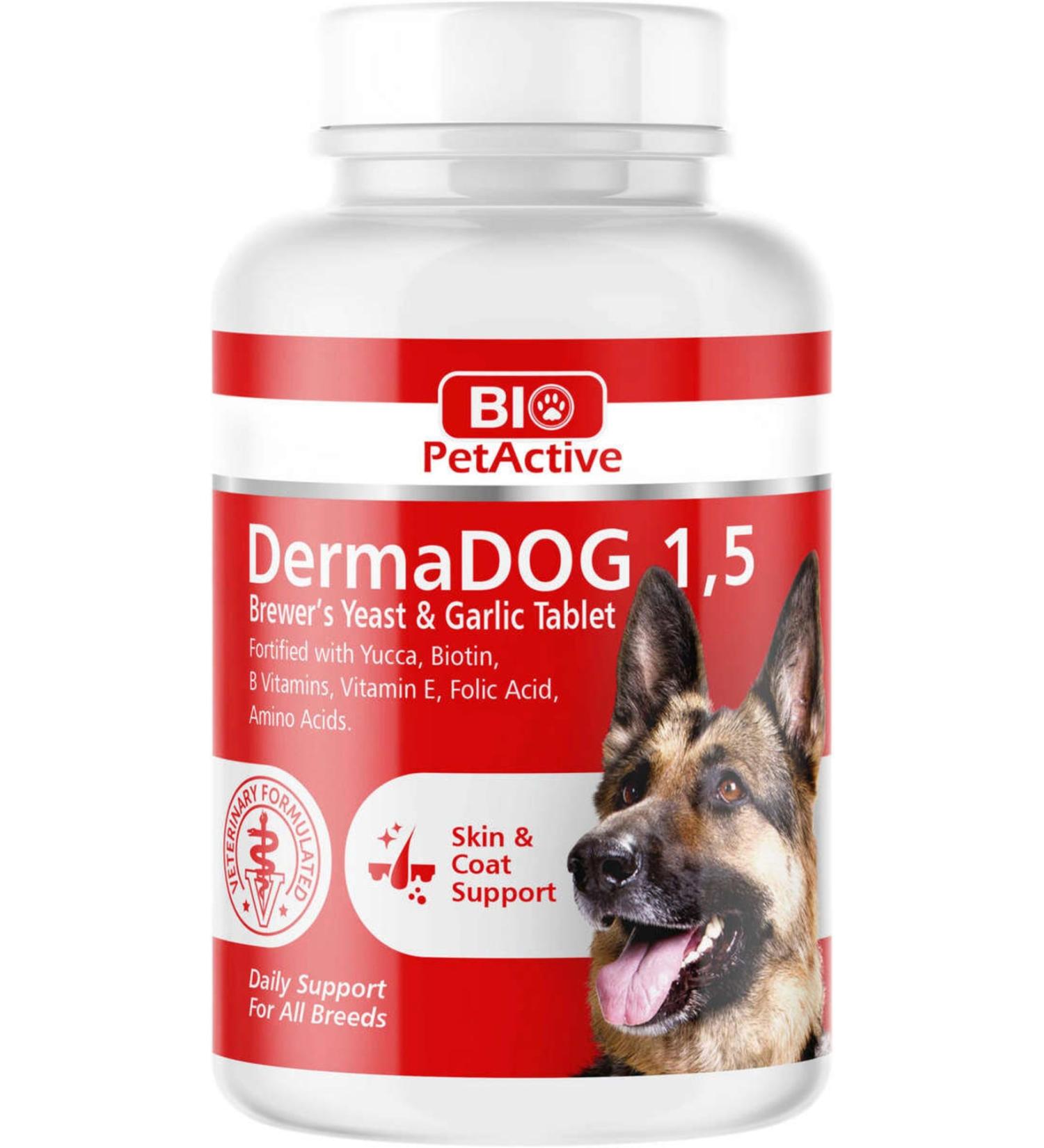 BioPetAct Dermadog 1.5 100 Tabs (vitamin Tablet)