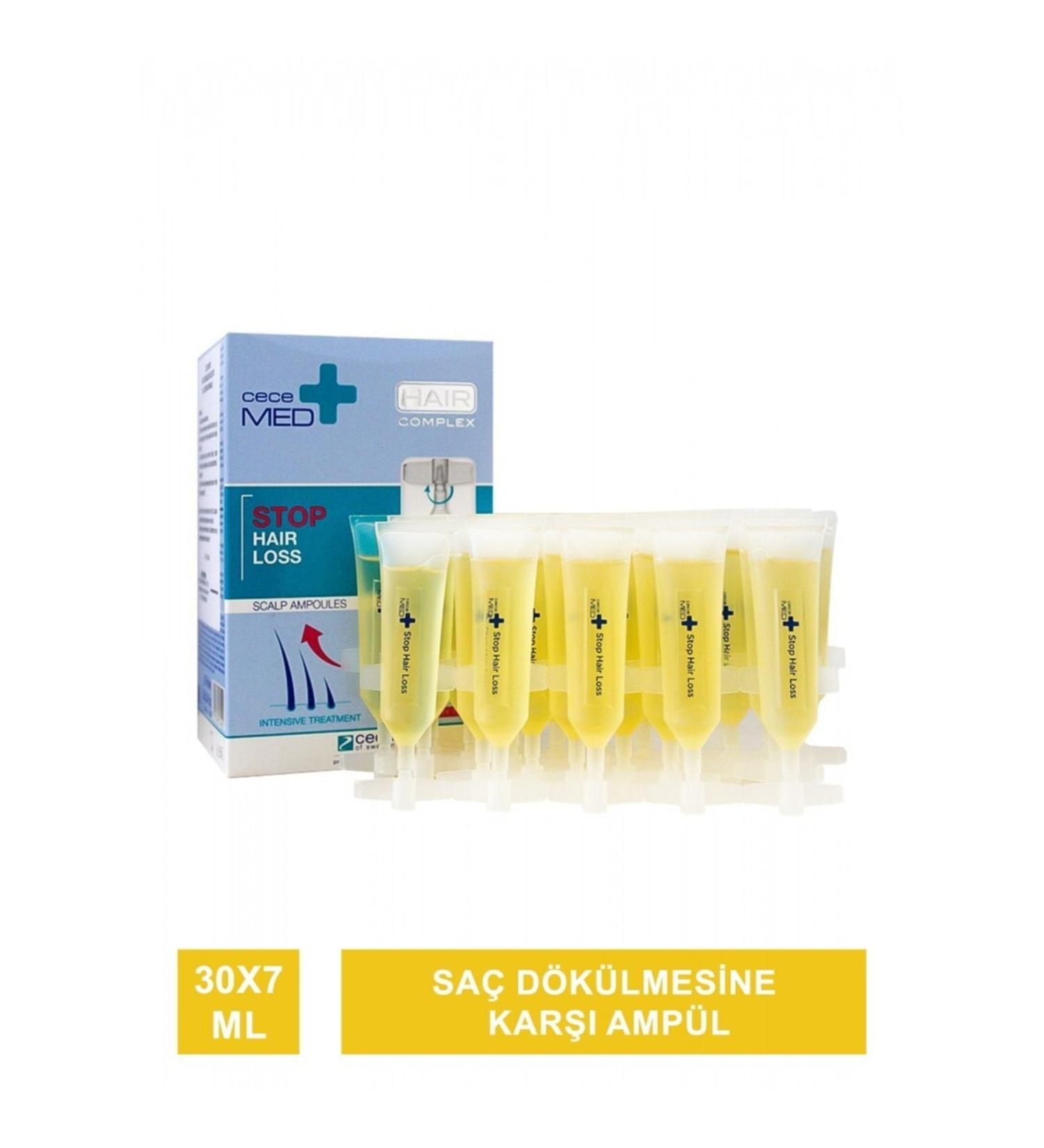 CECEMED Stop Hair Loss Scalp Ampoules Anti Hair Loss Ampoules 30x7ml