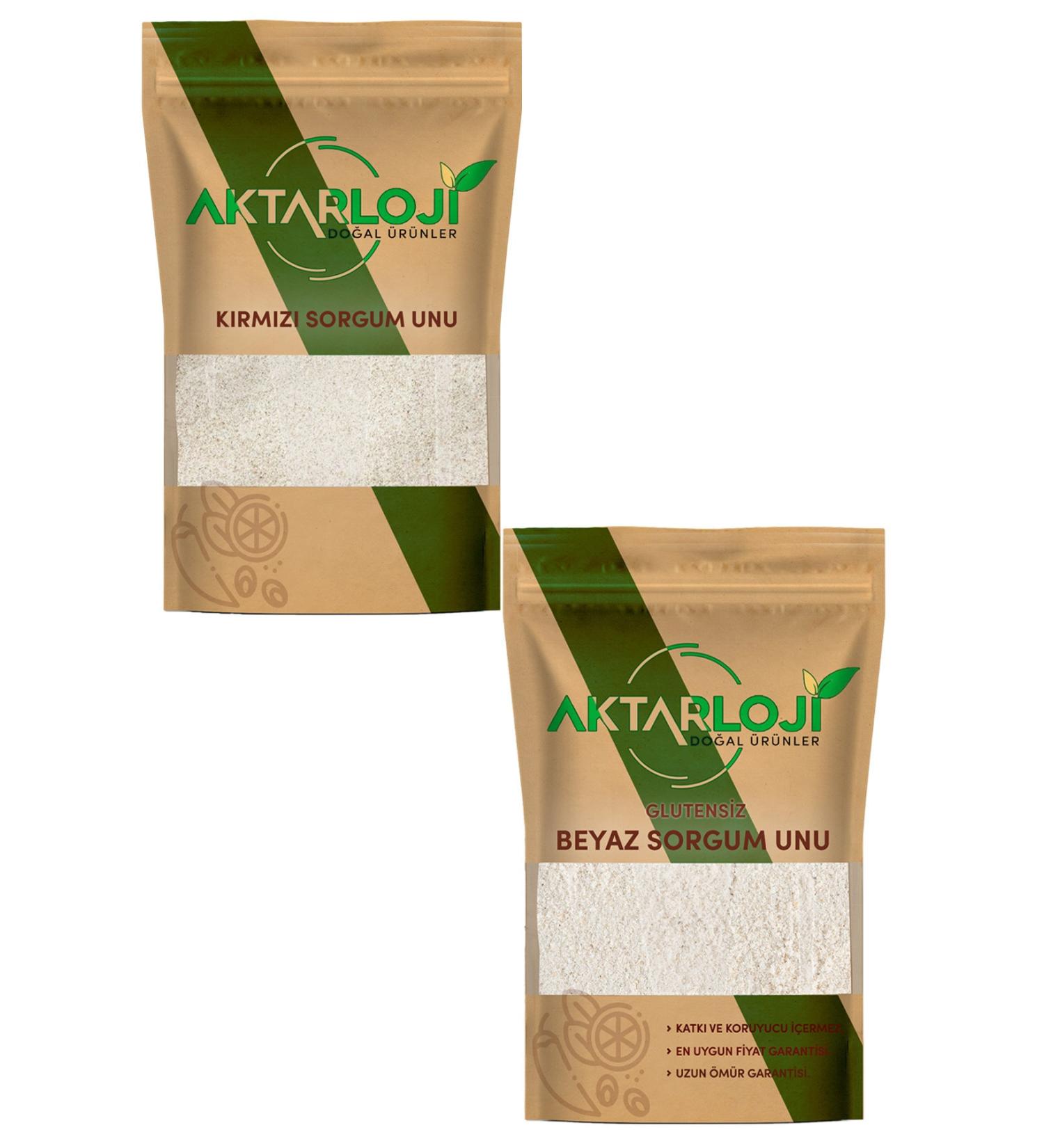 2.5 Kg Gluten Free White Sorghum Flour + 2.5 Kg Red Sorghum Flour