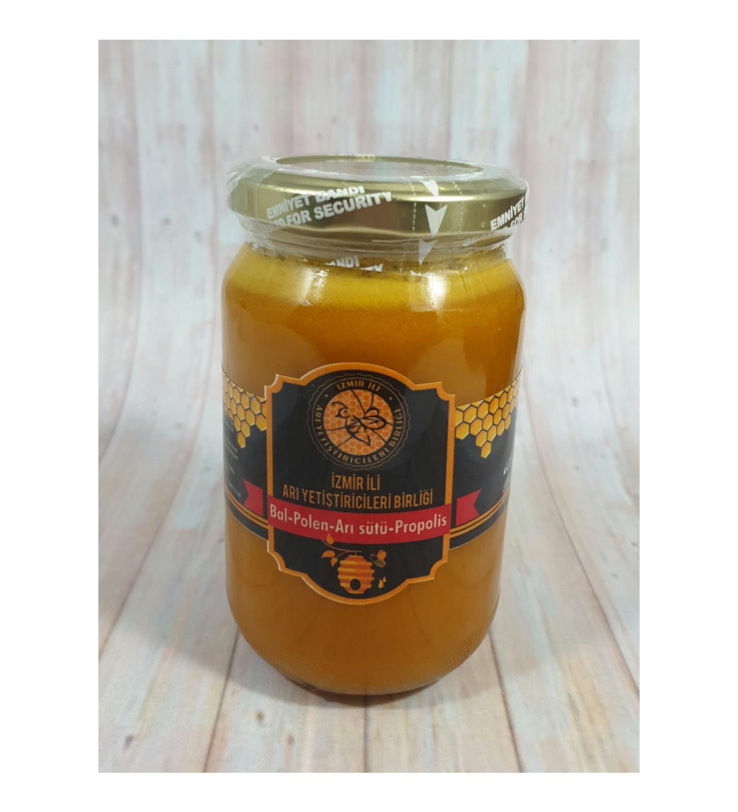 Izmir Beekeepers Association 460 gr. Royal Jelly-Honey-Pollen-Propolis Mixture