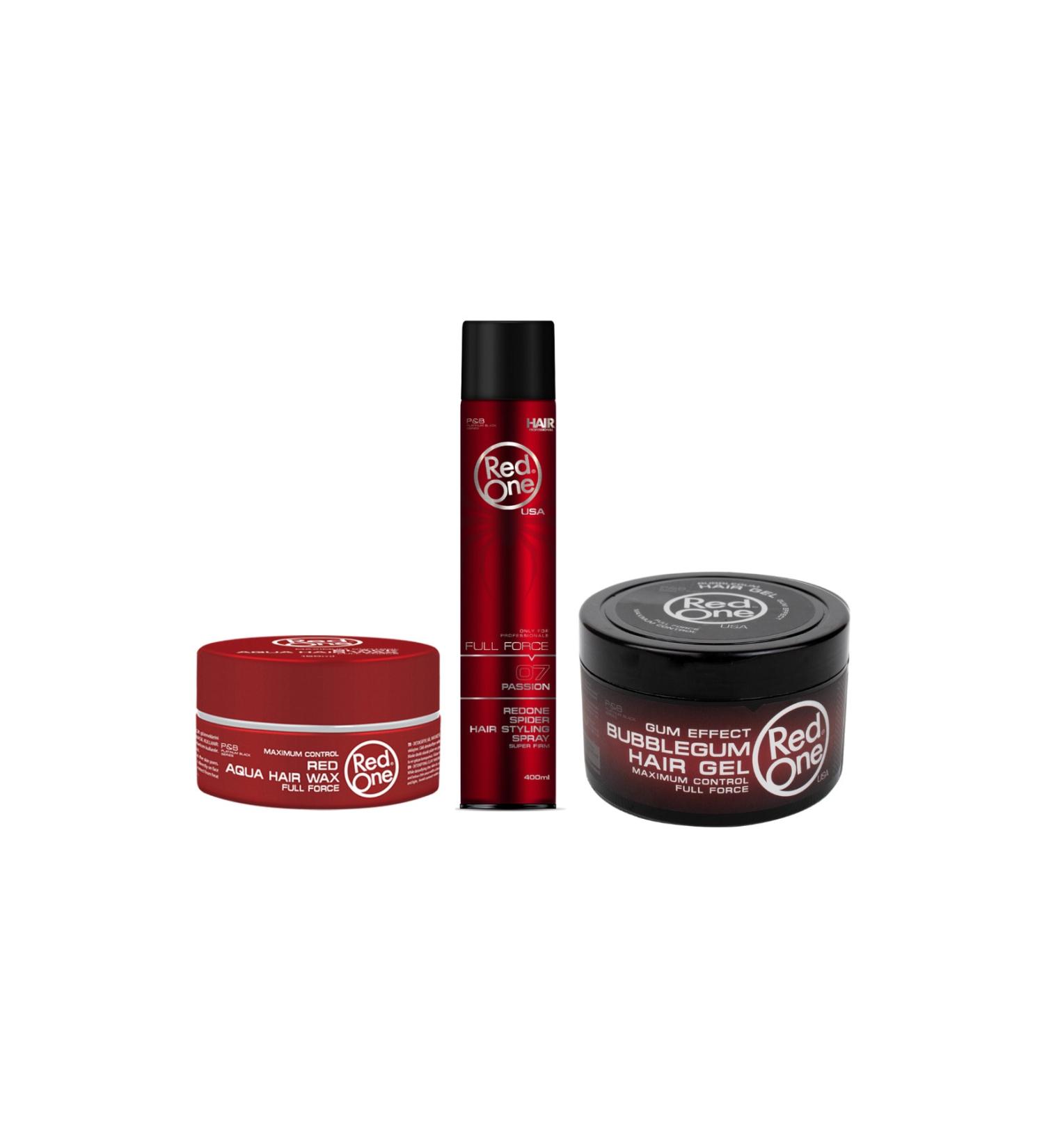 Red One Men's Hair Styling Set