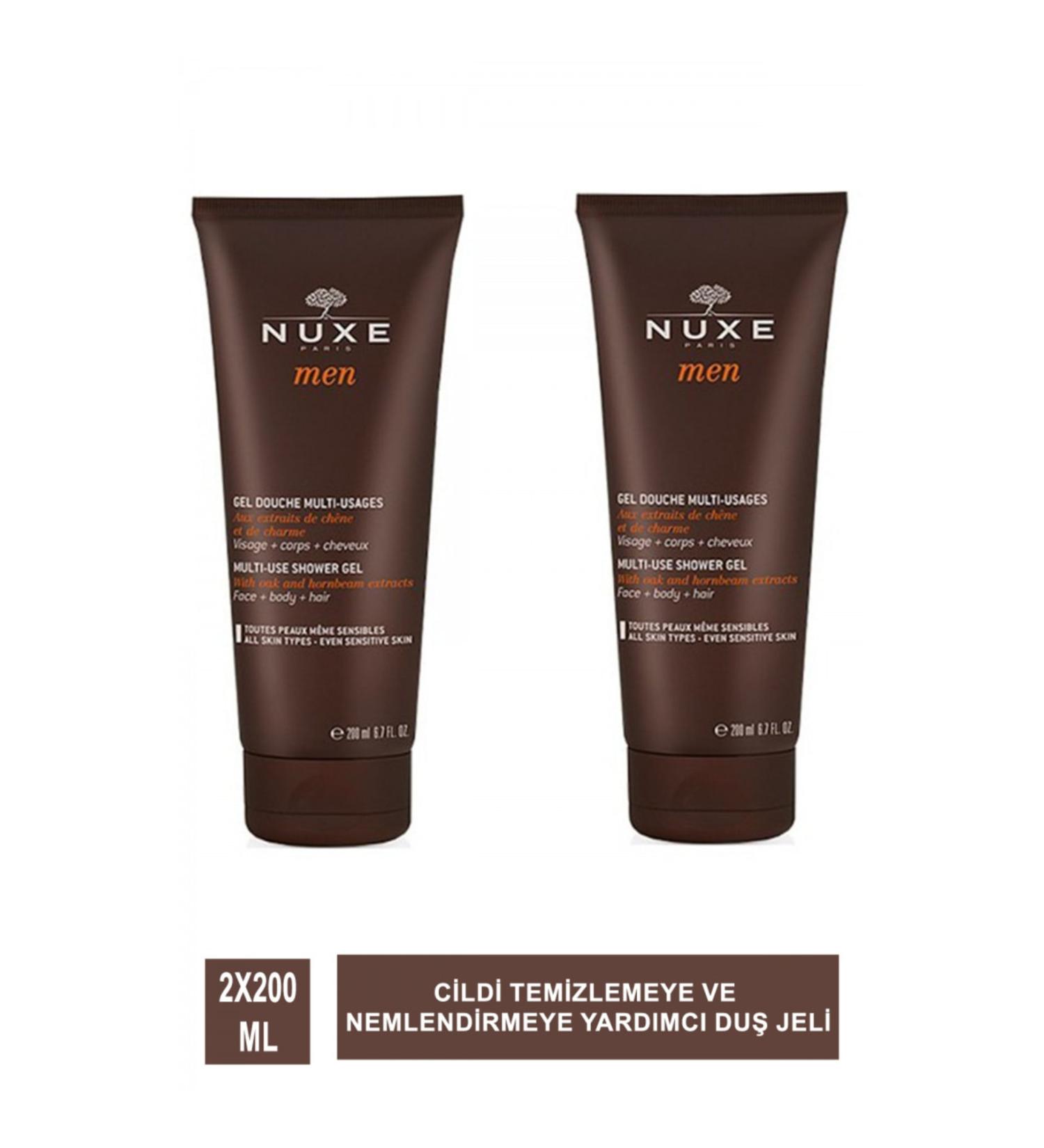 Nuxe Men Shower Gel 2x200ml Second P