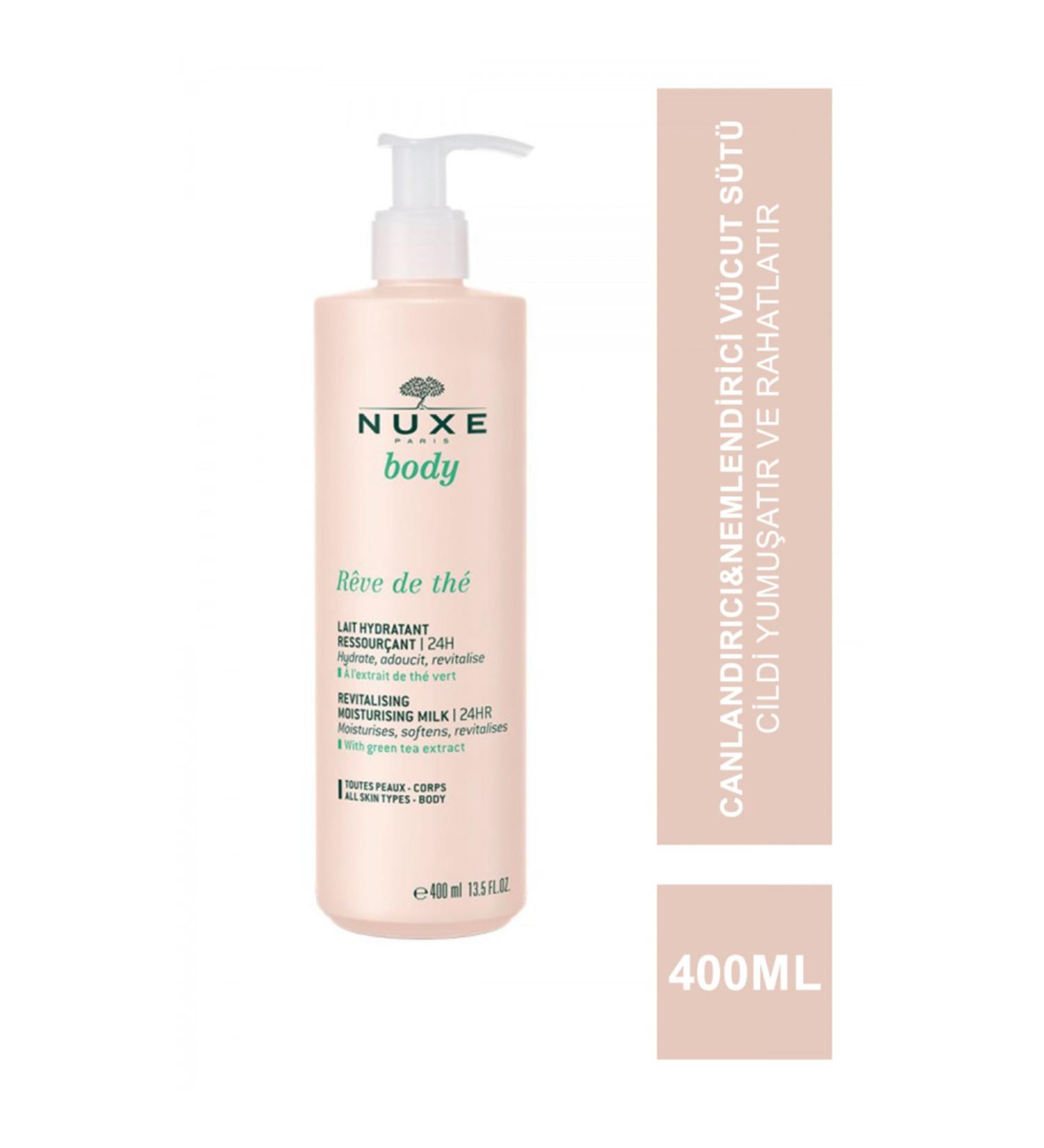 Nuxe Reve De The Body Revitalizing & Moisturizing Body Milk 400 Ml