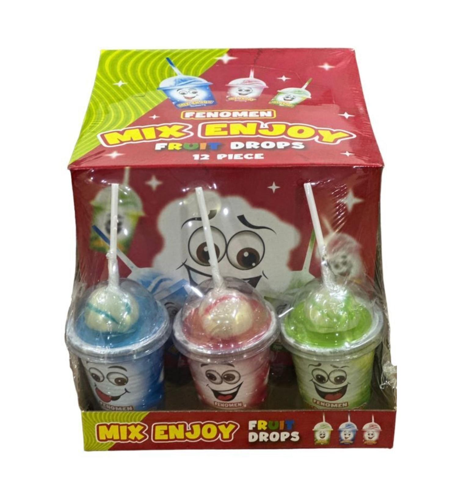 phenomenon Mix Enjoy Fruit Drops 47 gr *Pack of 12