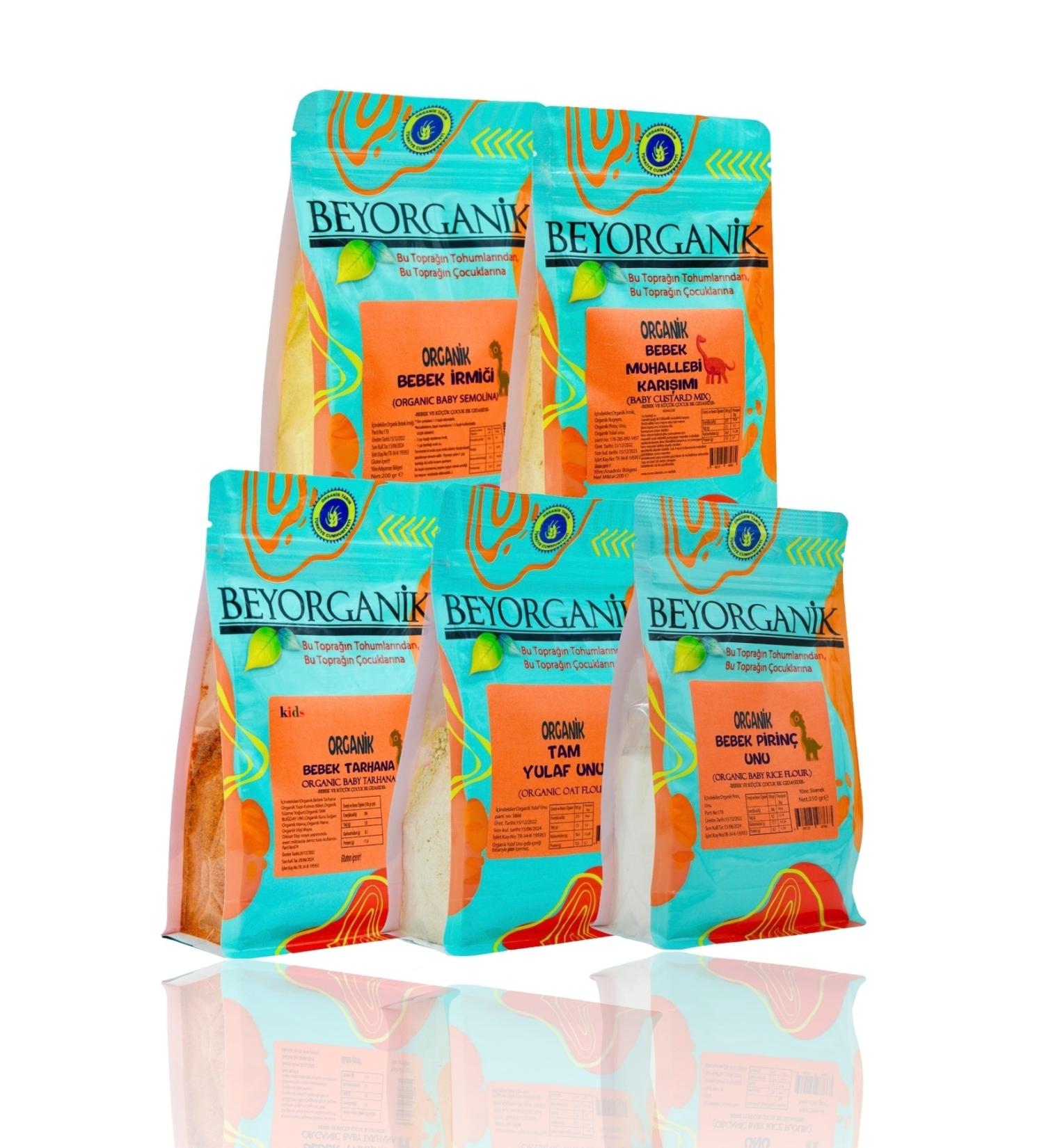 BEYORGANIC Organic Supplementary Food Set of 5