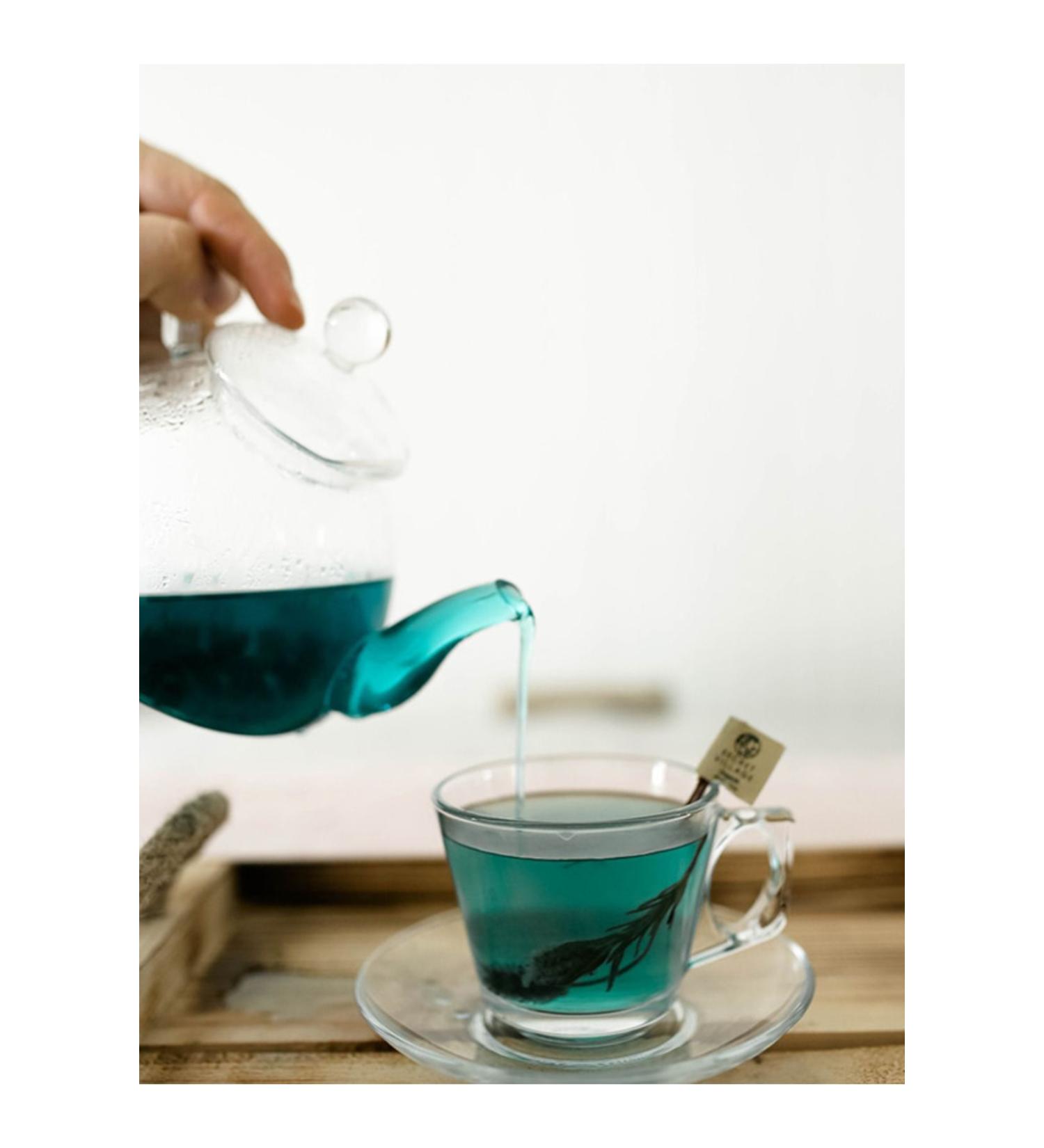 Secret Village 12-pack Organic Blue Tea Natural Tea Natural Tea