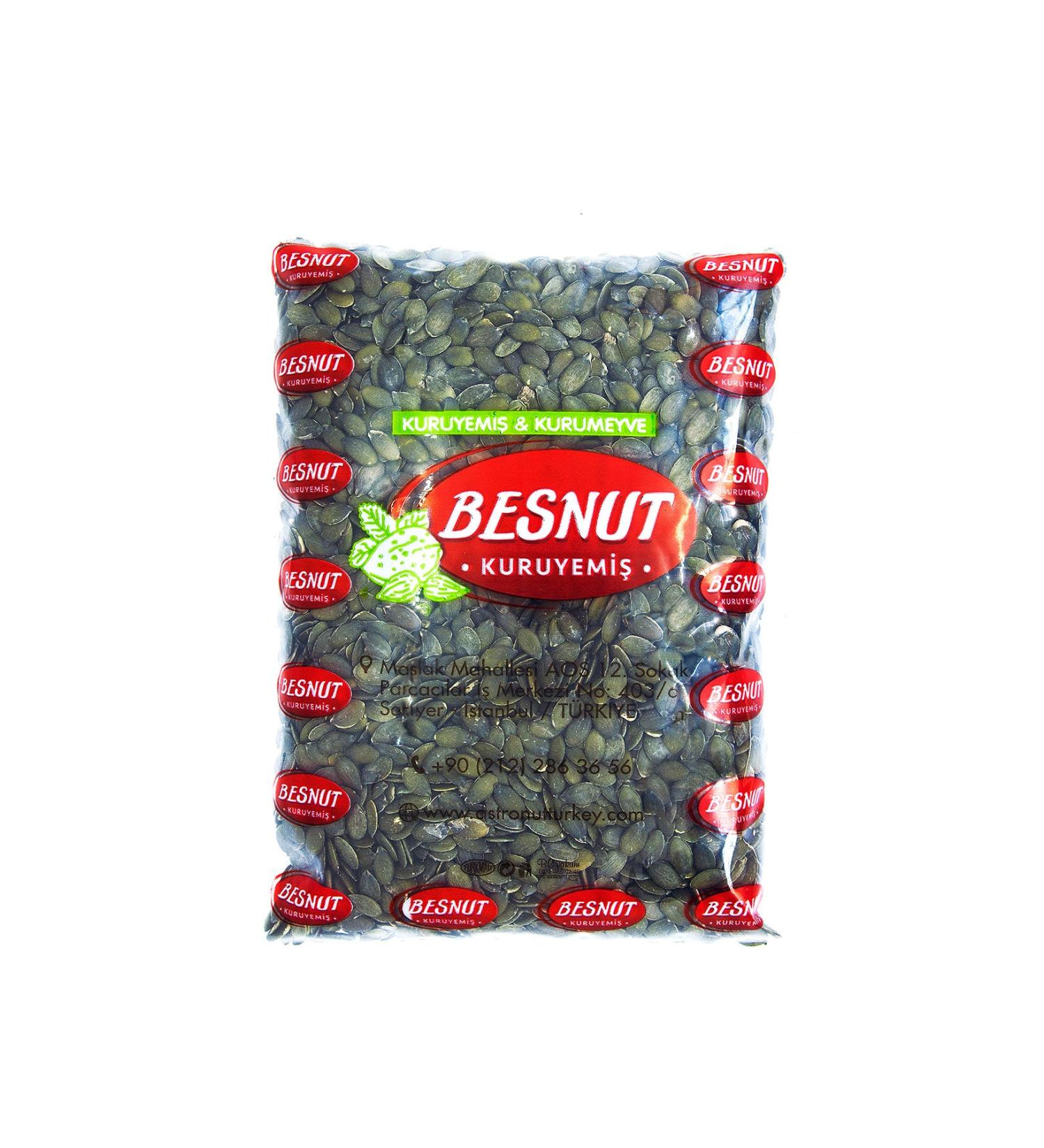 Besnut Pumpkin Seeds 1 Kg - Buy Online on GoSupps.com