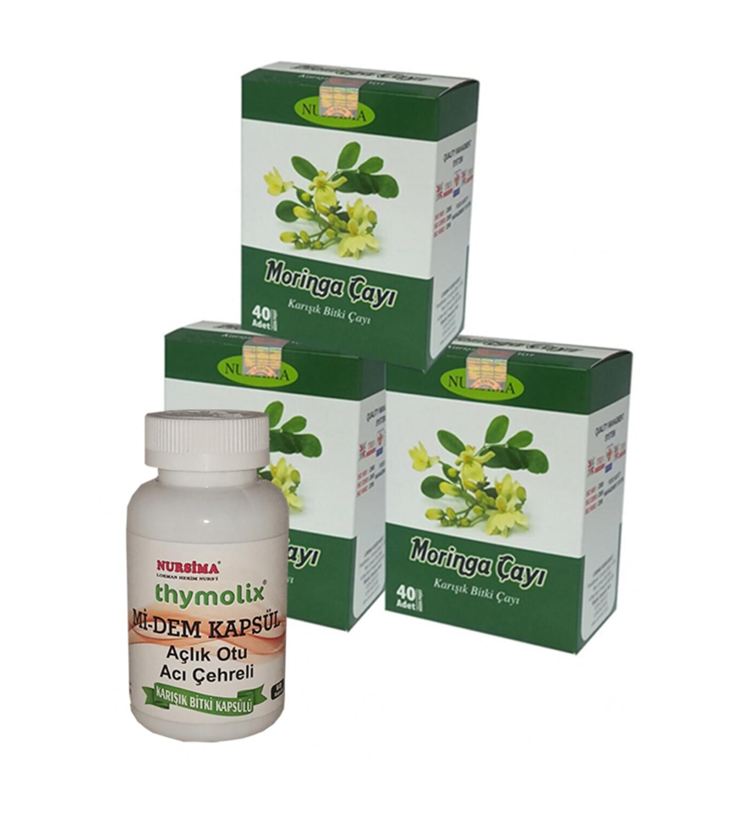 Nursima Bitter Face Herb Moringa Set