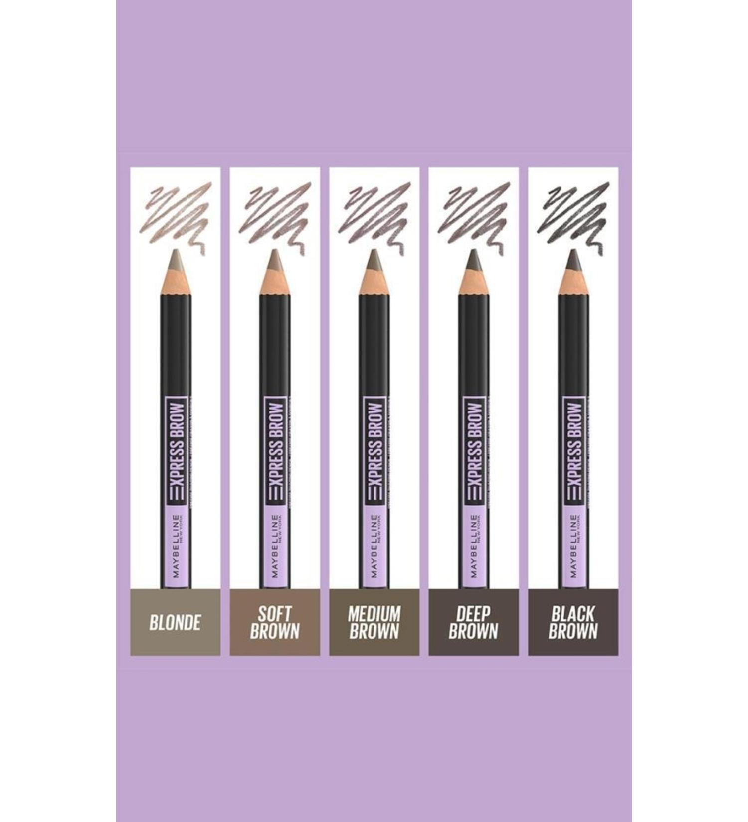 Maybelline New York Express Brow Shaping Pencil 05 Deep Brown