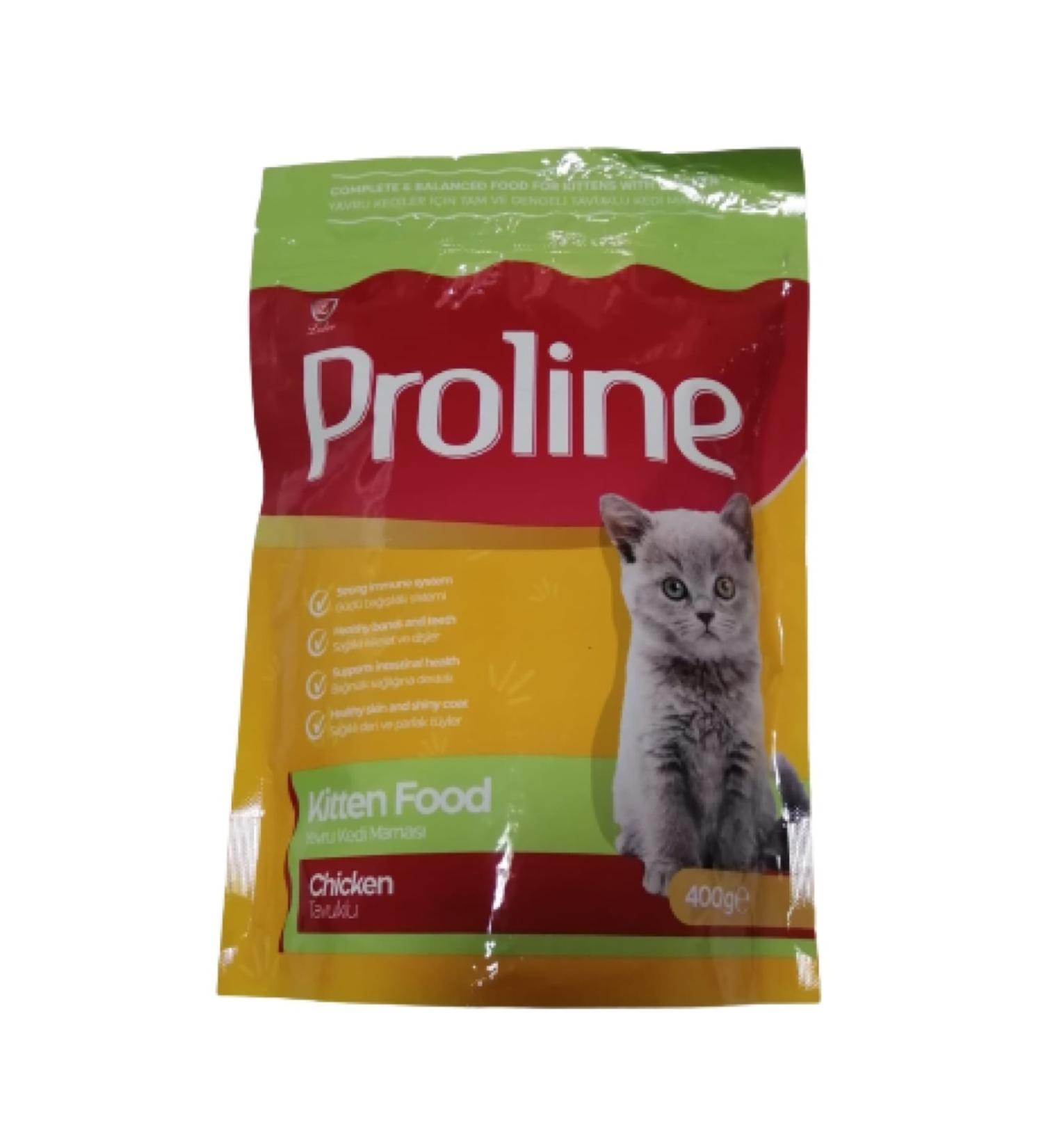 Proline Kitten Cat Food with Chicken 400 Gr.