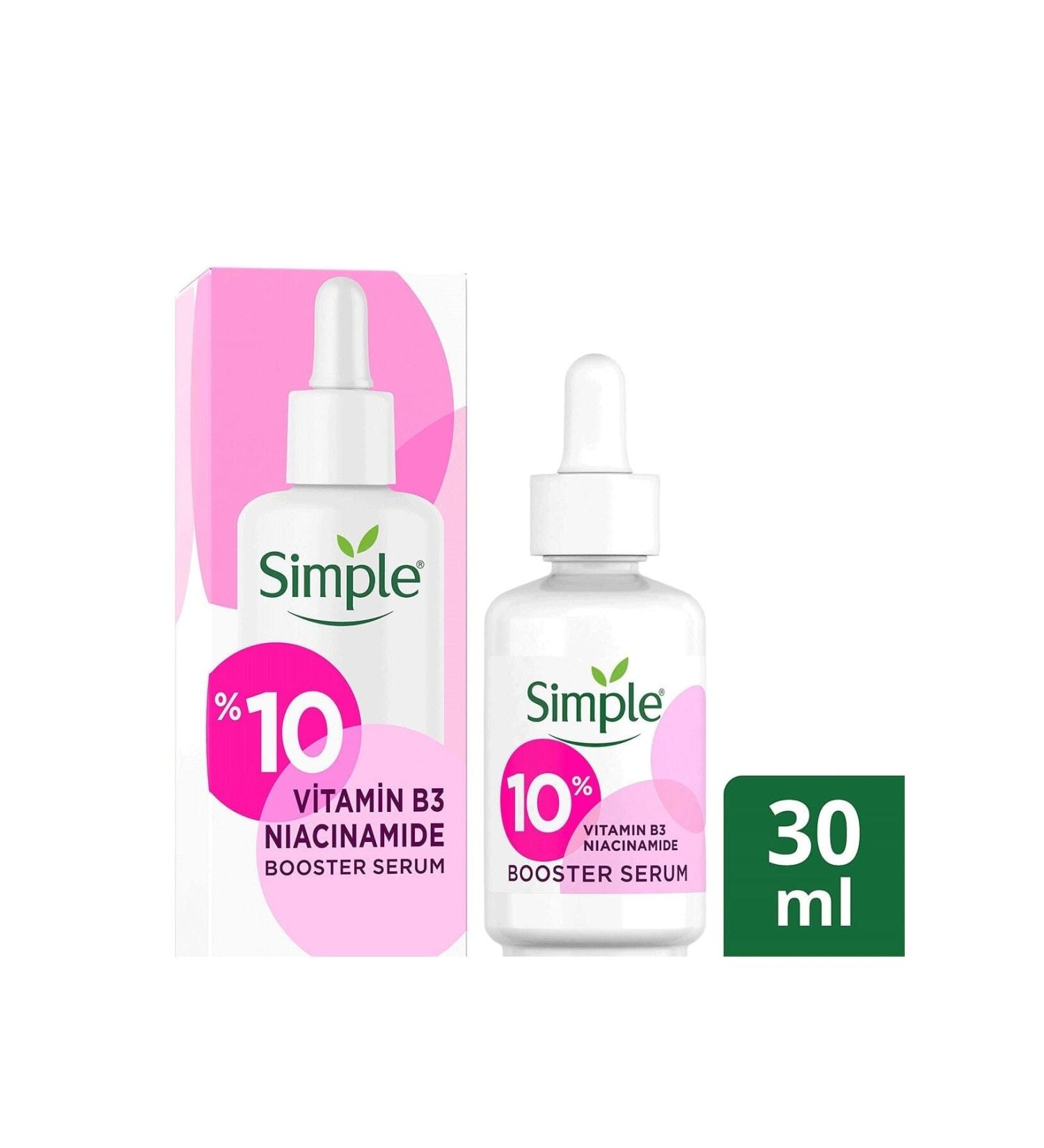 Simple Booster B3 Niacinamide Vitamin Even Skin Tone and Appearance Serum 30 Ml -1