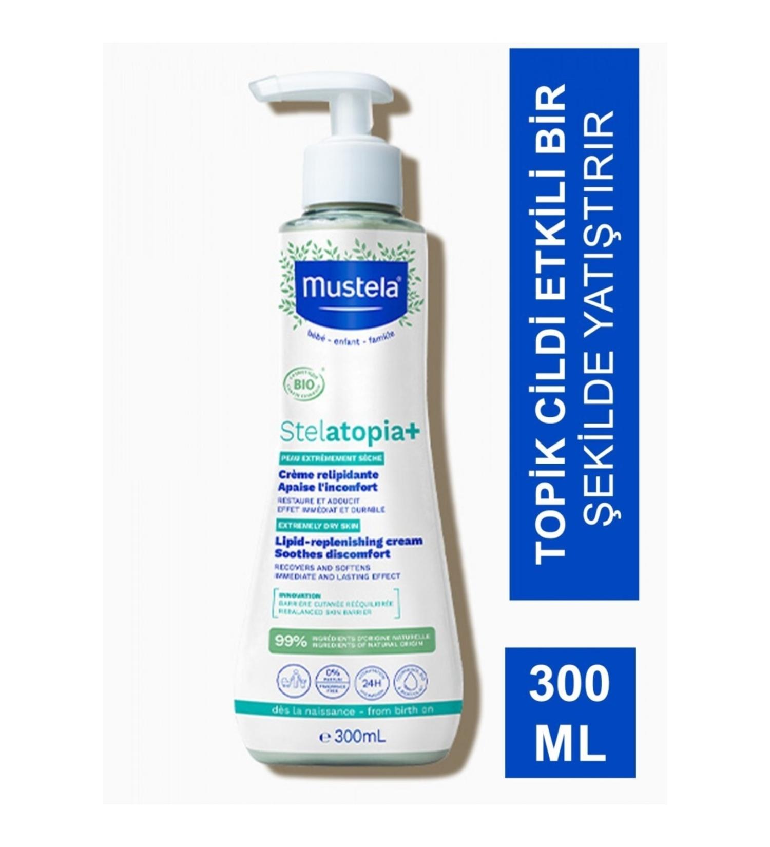 Mustela Stelatopia Lipid Replenishing Cream 300 ml