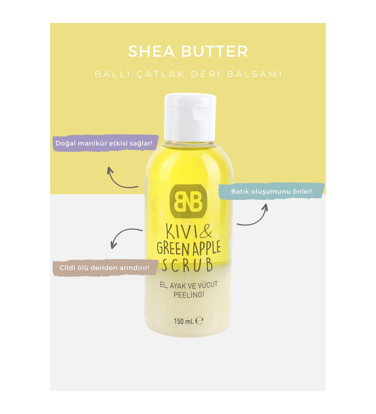 BNB Green Apple and Kiwi Peeling 150 ml