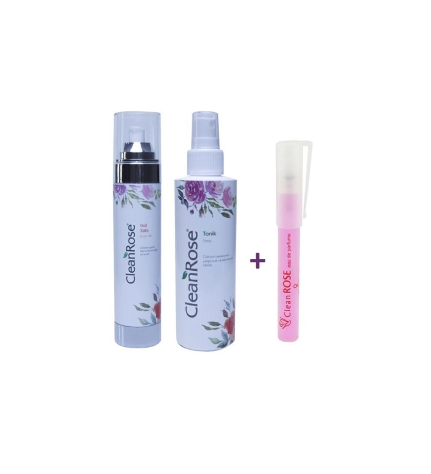 Clean Rose Cleanrose Firming Tonic 150 ml + Natural Rose Milk 200 ml-