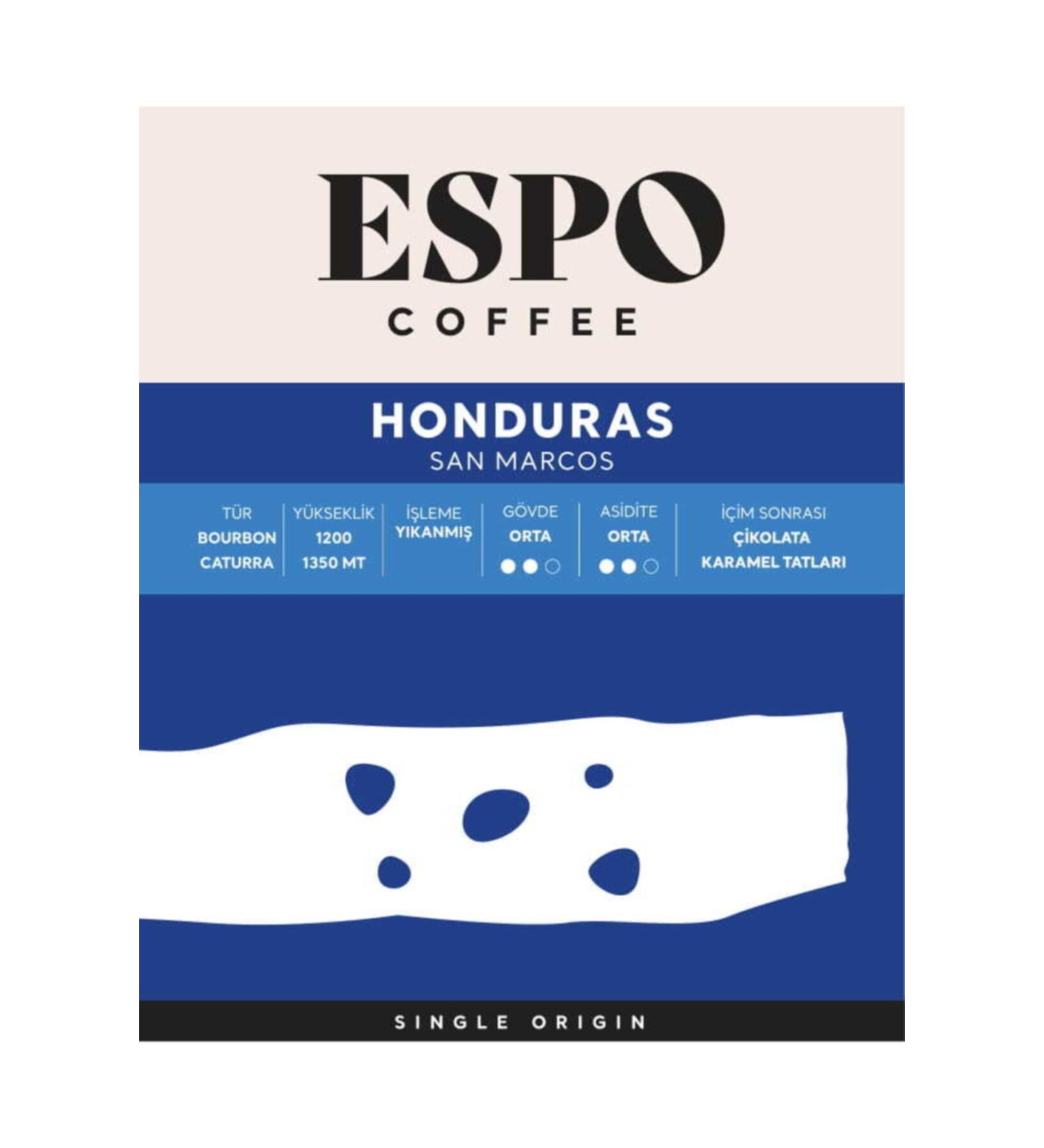 ESPO COFFEE Espo Coffe Honduras Beans 250 Gr
