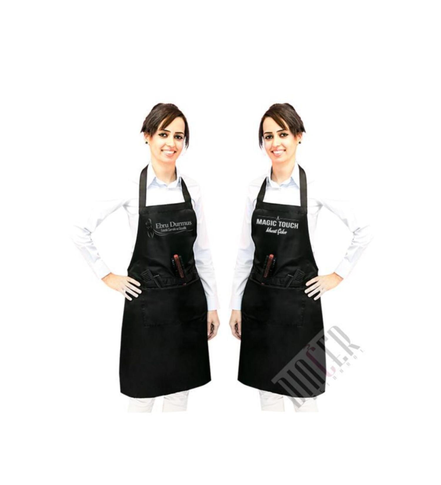 Din er Antique Canvas Painting Apron Leather