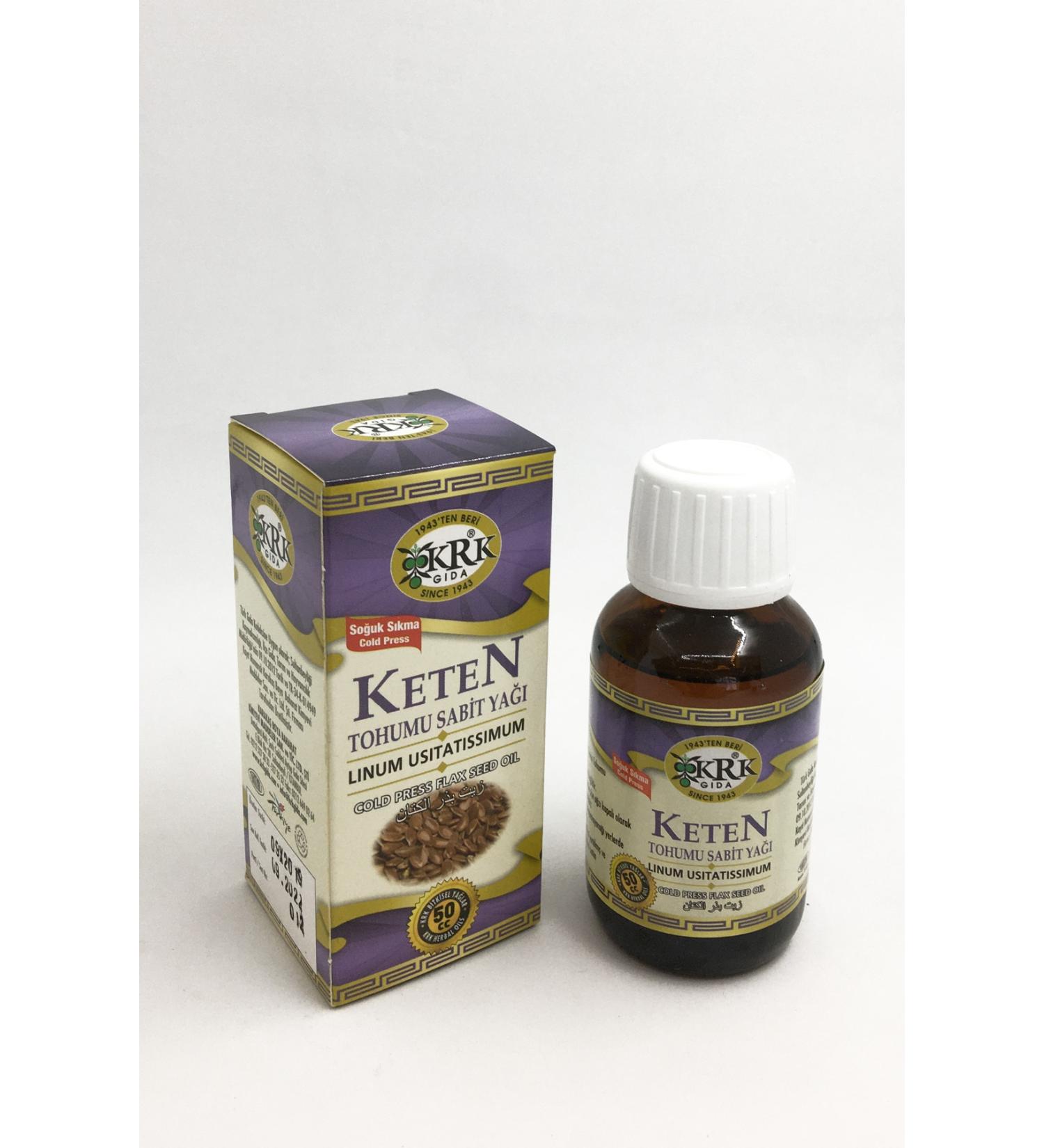 KRK Linseed Oil 50 Ml Cold Pressed
