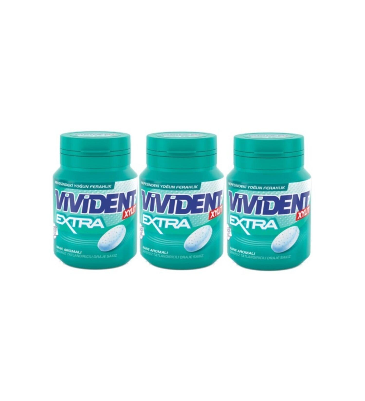 Vivident Comfort Extra Mint_3 Pieces X 66gr