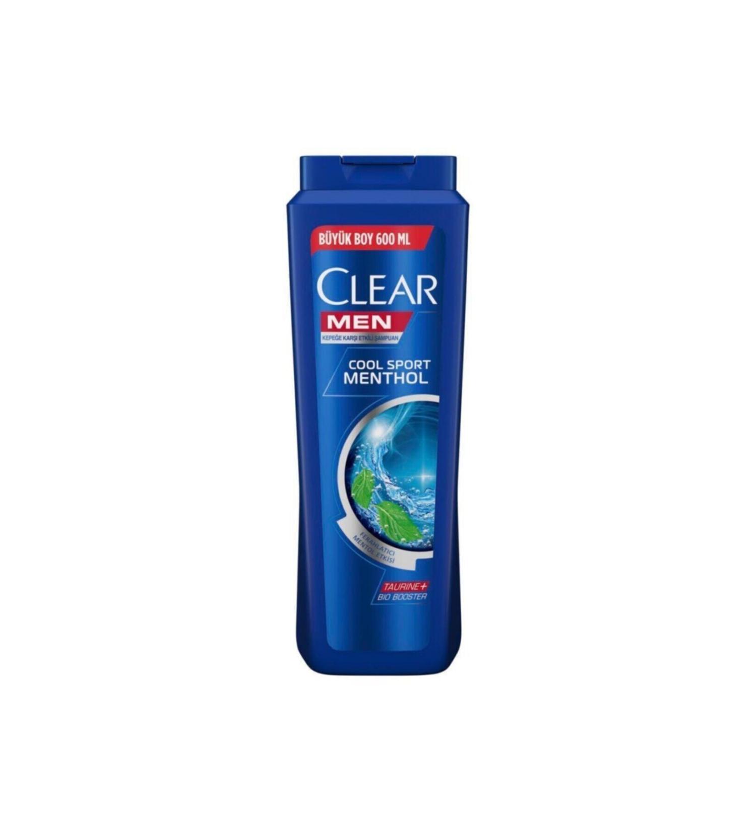 Clear Men Coolsport Menthol Shampoo 600 ml - Buy Online on GoSupps.com