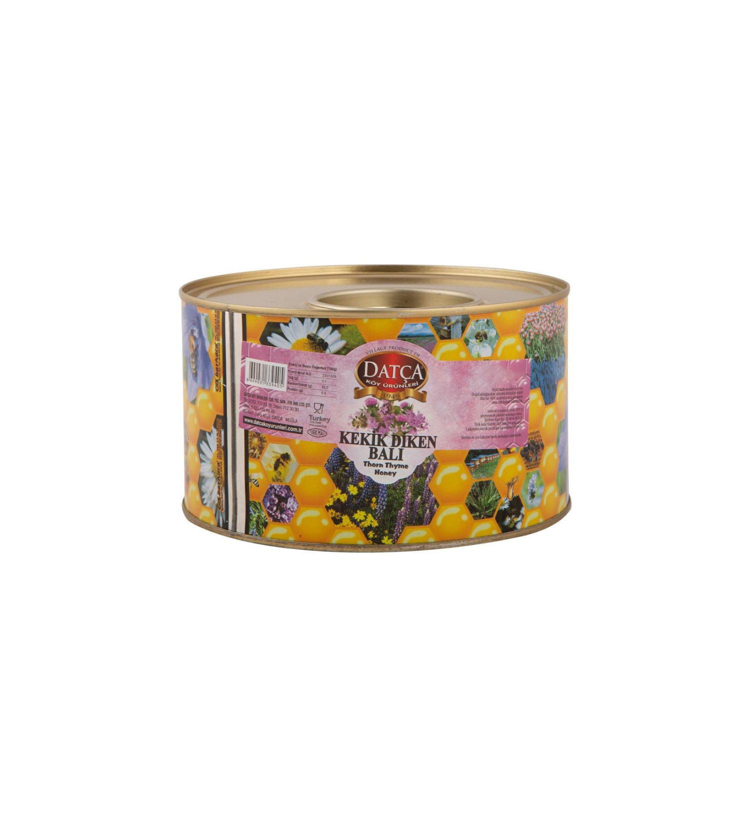 Datca Village Products 1949 Datca Thyme & Thorn Honey Tin 1800 Gr