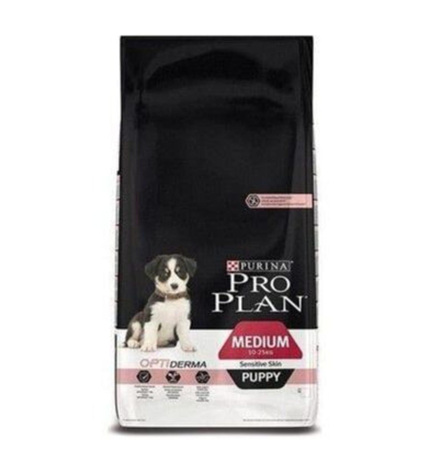 Pro Plan Puppy Medium Sensitive Skin Salmon Medium Breed Puppy Food 12 Kg