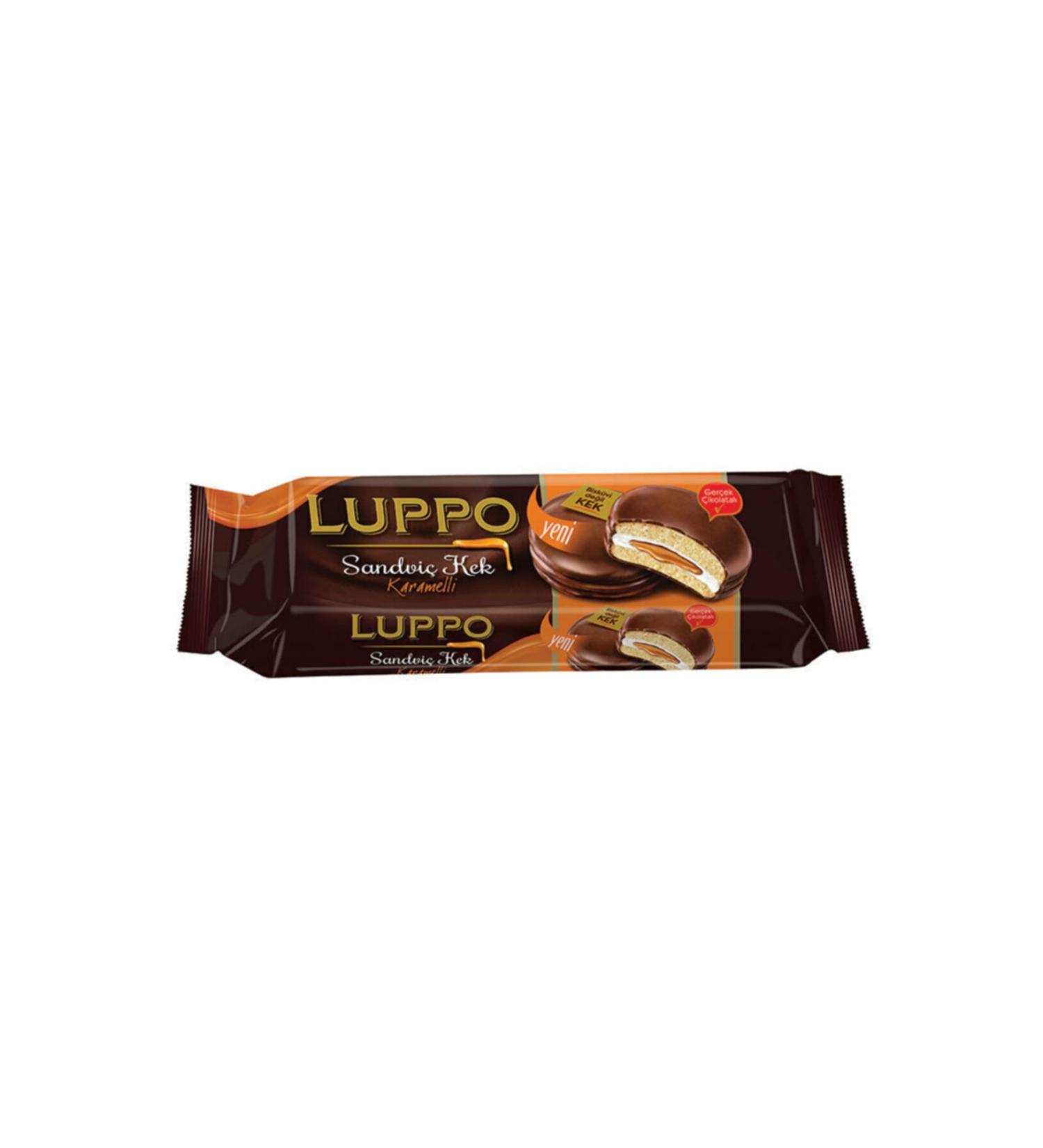len Luppo Sandwich Cake Caramel 182 Gr X 6 Pieces