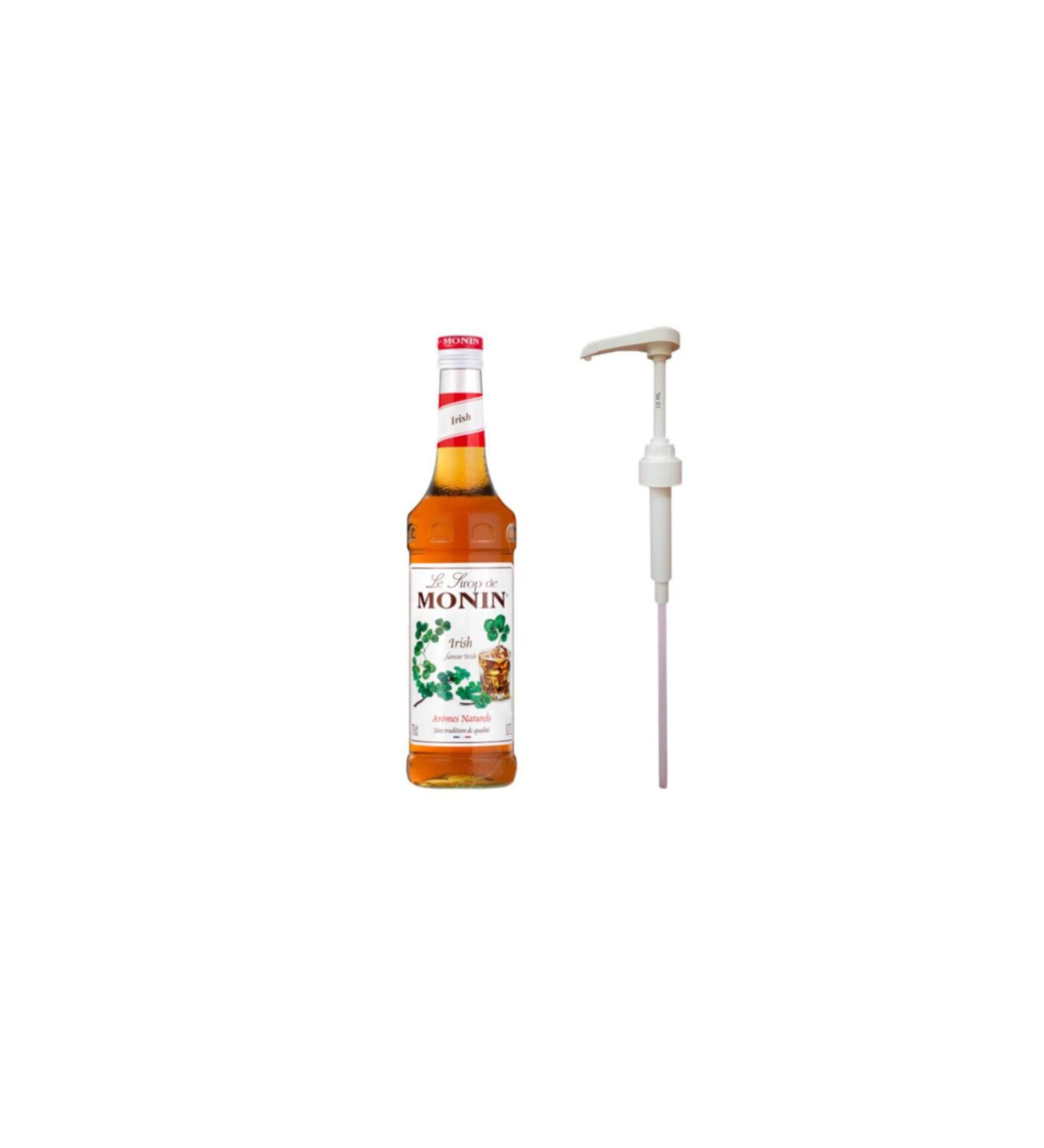 Monin Irish 700 ml Syrup + Syrup Pump