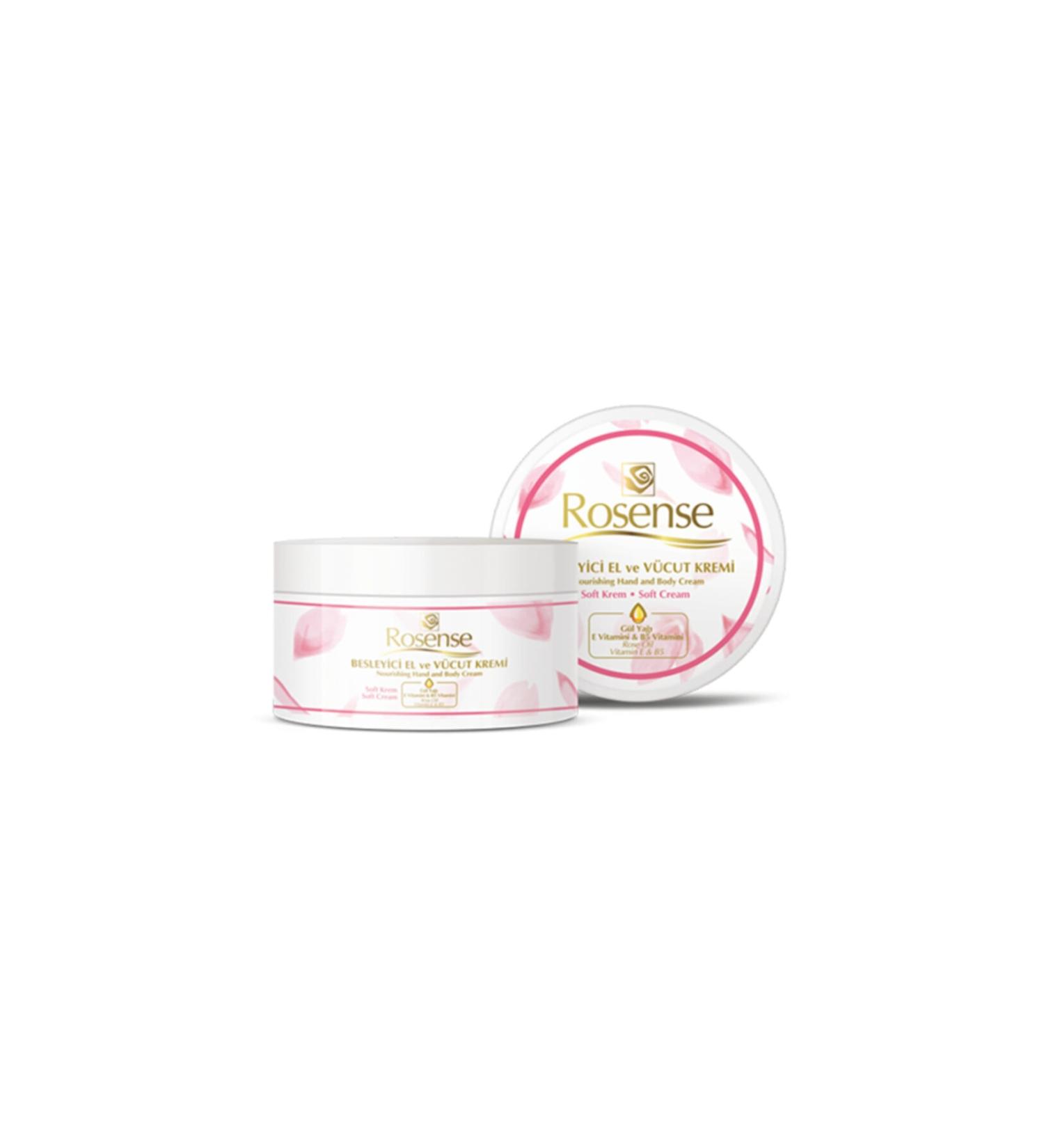 Rosense Nourishing Hand and Body Soft Cream - 250 ml - Buy Online on GoSupps.com