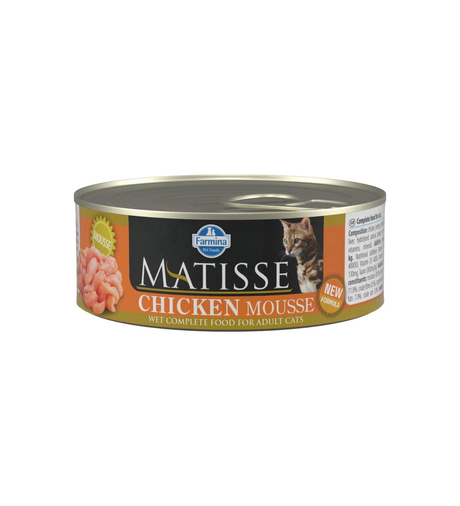 N & D Matisse Chicken - Chicken Cat Canned Food 80 gr 12 Pieces