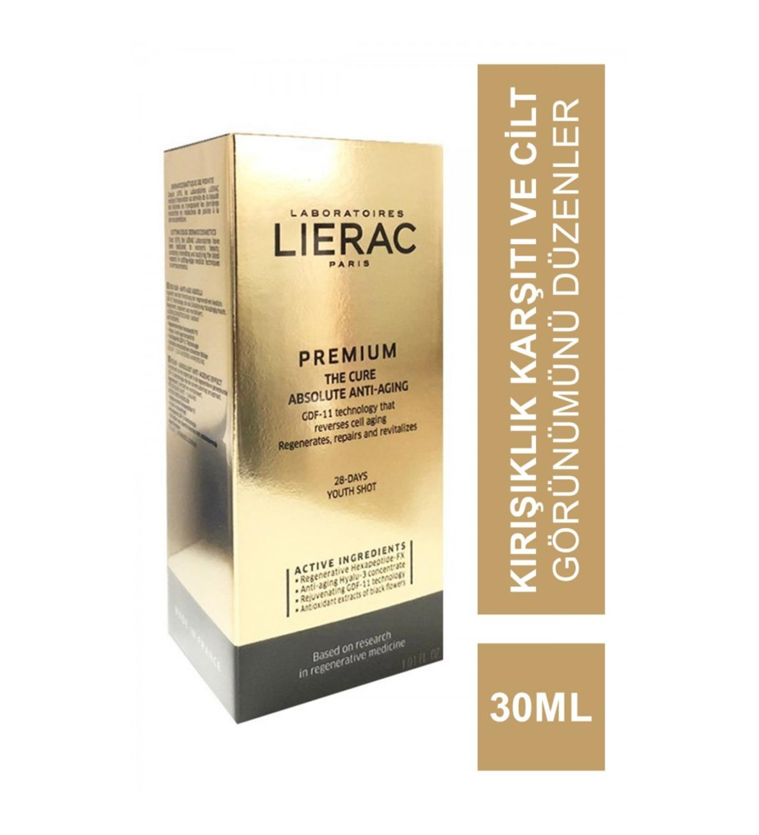 Lierac Premium The Cure Absolute Anti-aging 30ml Global Anti-Aging Care Cure