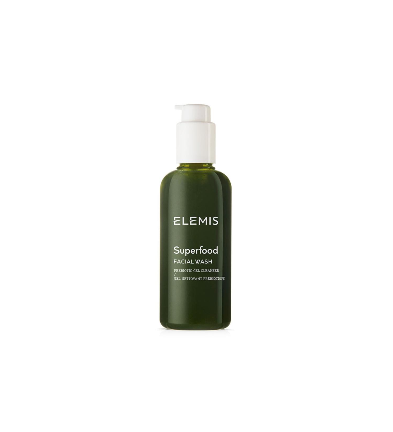 Elemis Superfood Facial Wash - Skin and Make-Up Cleansing Face Wash Gel 200 Ml
