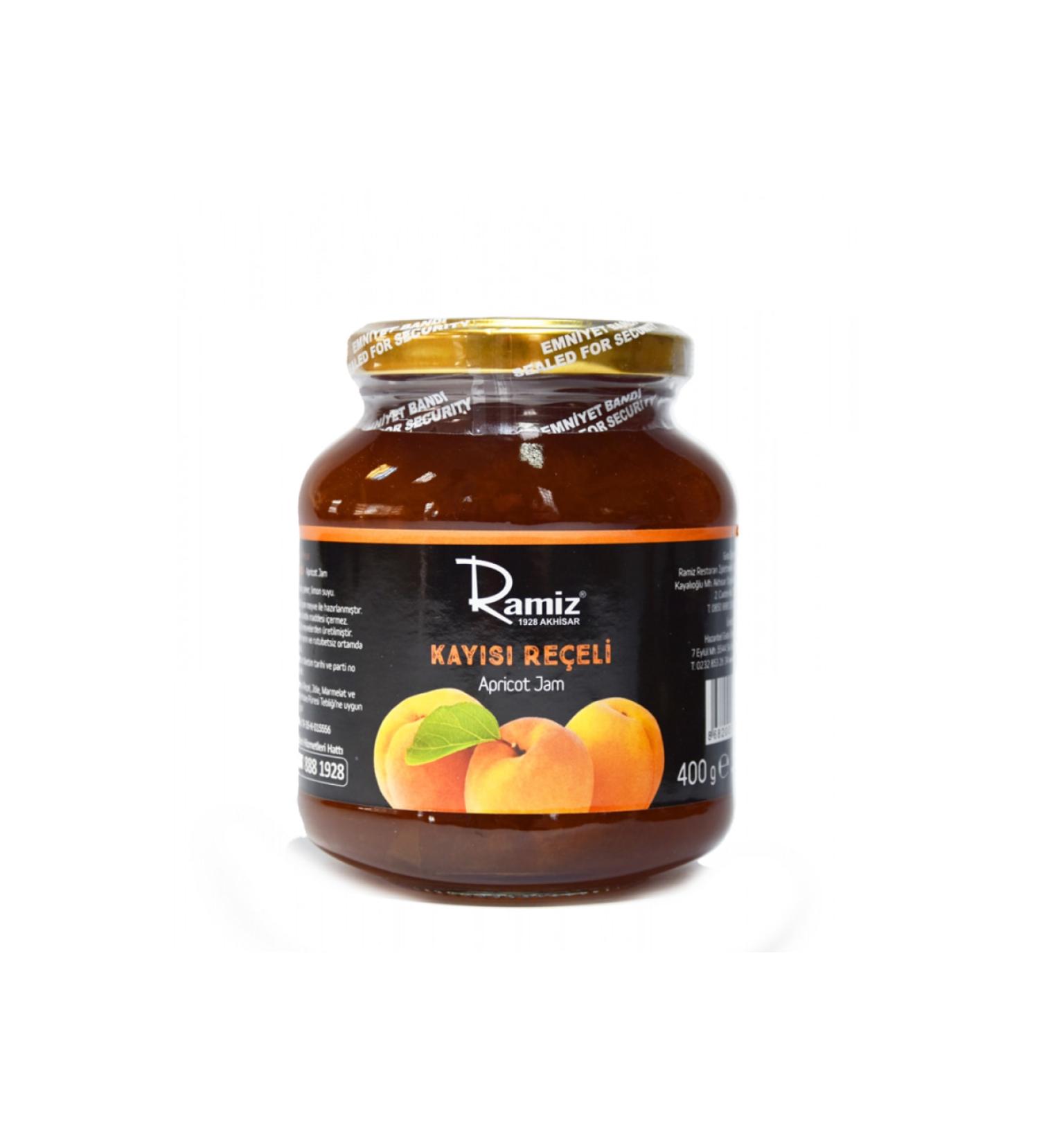 Natural Apricot Jam Without Additives 400 Gr.