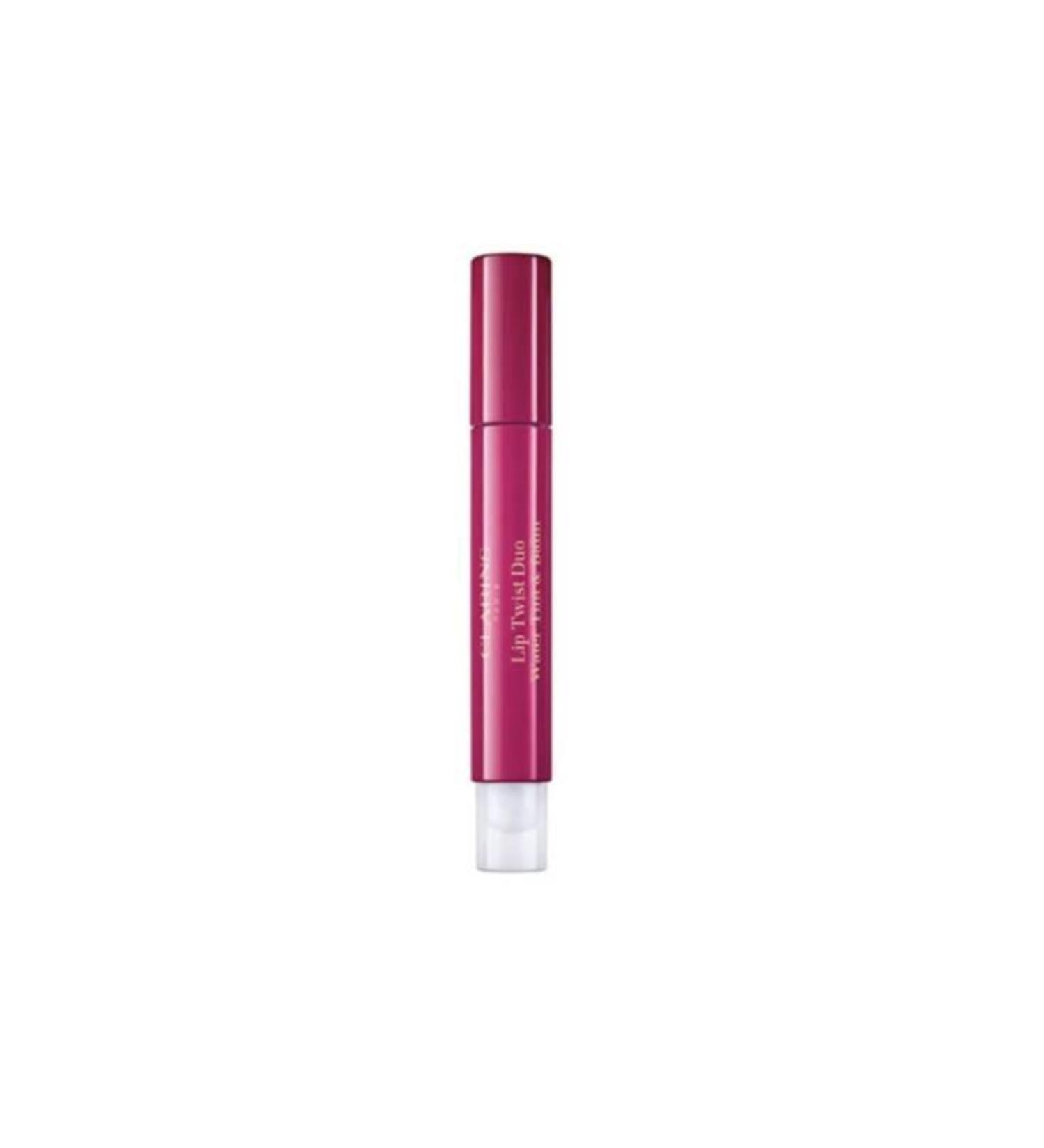 Clarins Water Lip Felt 02 Purple Escape 2in1 Lipstick and Lip Balm