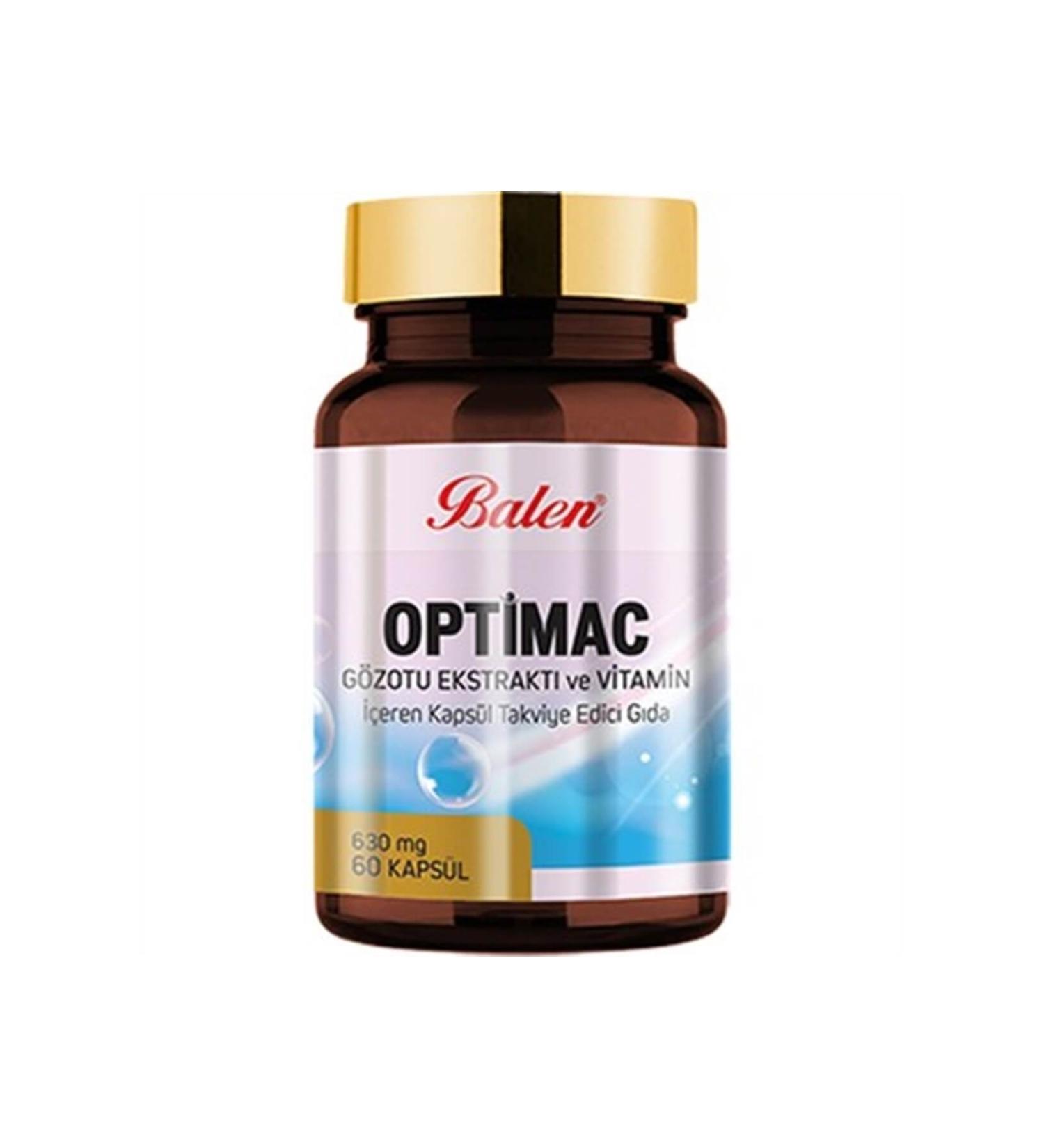 Balen Optimac Eyebright Extract and Vitamin Containing Capsule