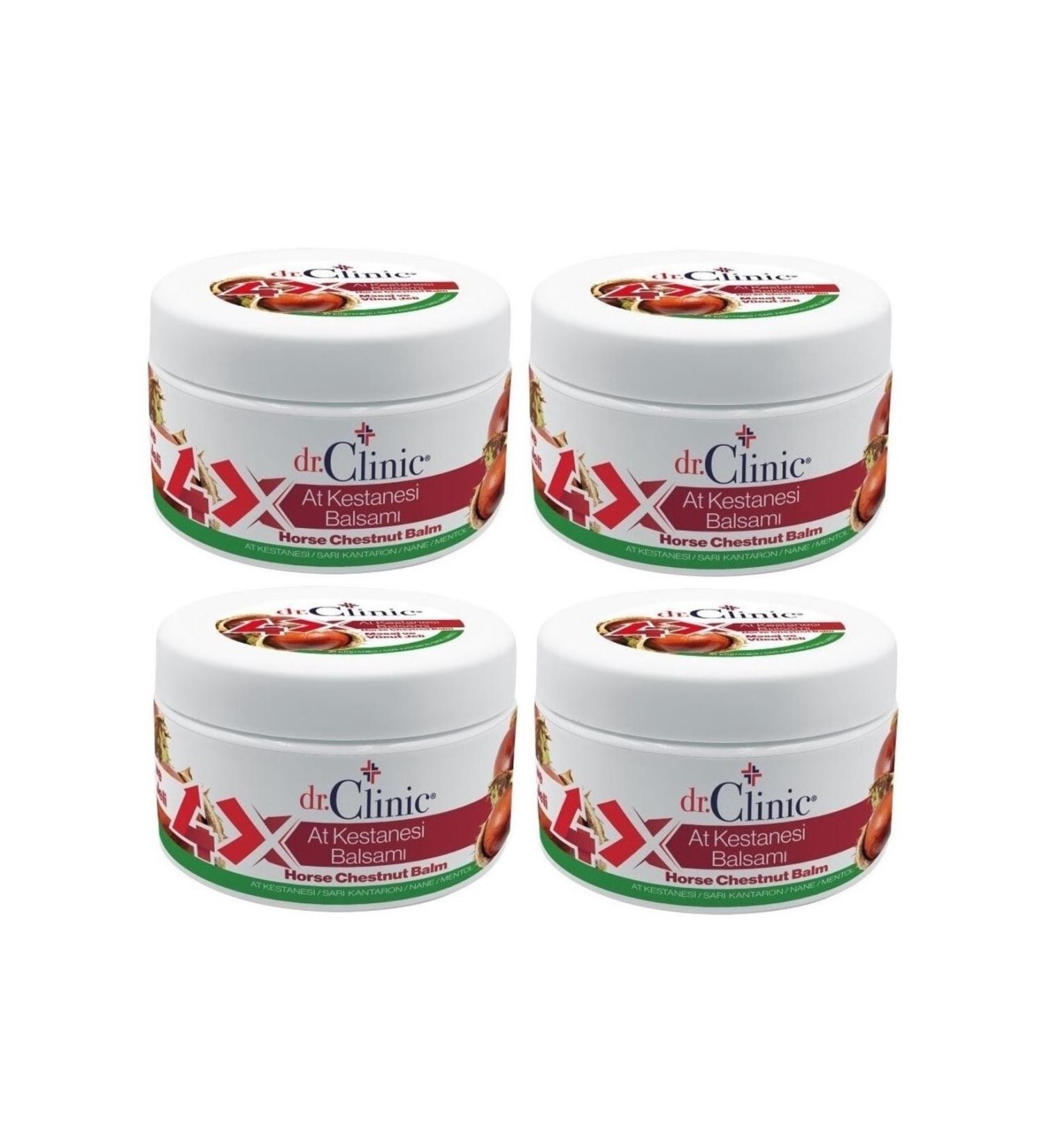 Dr. Clinic Dr.clinic Horse Chestnut Balsam 4 Effects 280 Ml X 4 Pieces