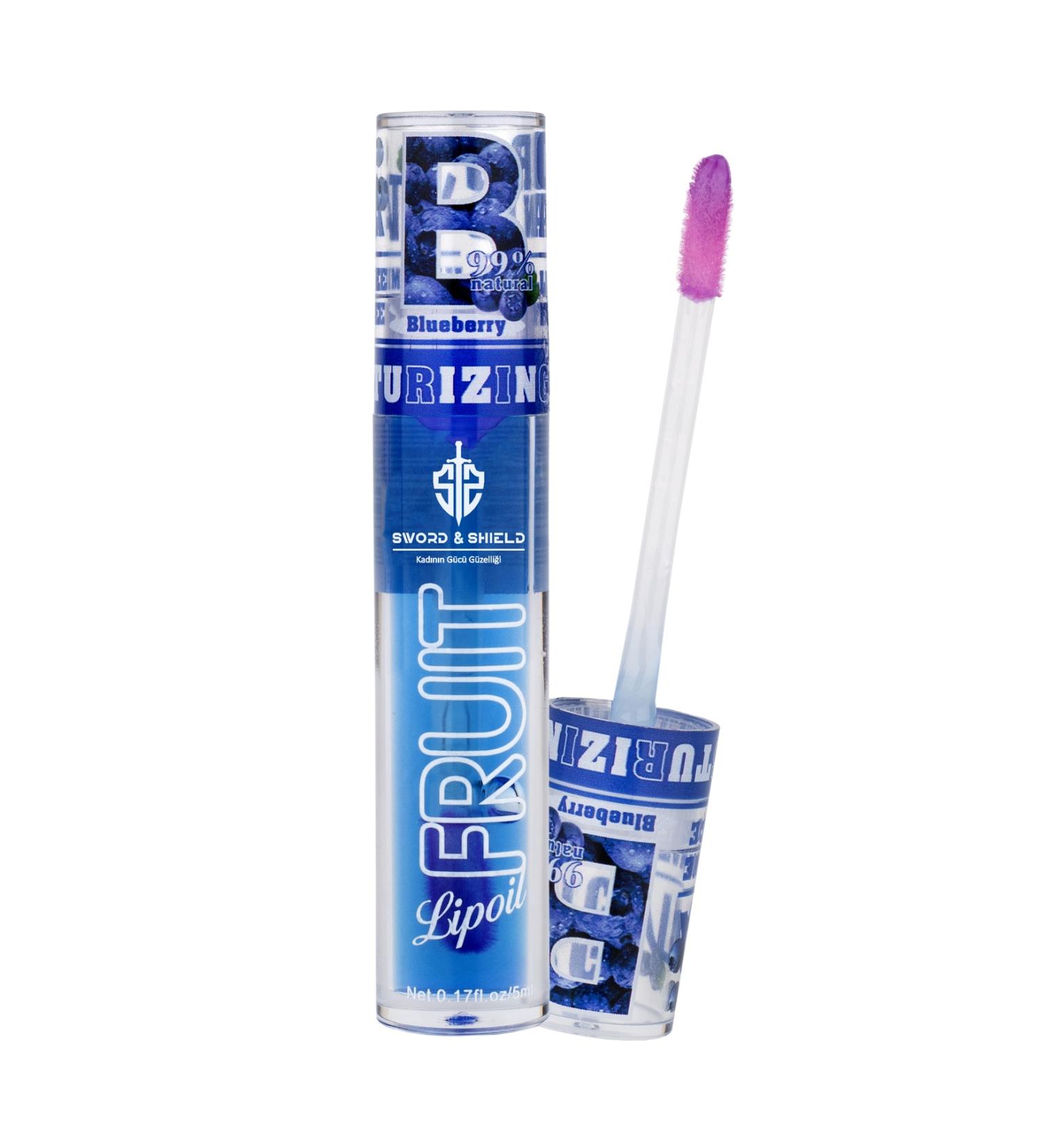 Sword & Shield S&s Fruity Lip Gloss Blueberry - Buy Online on GoSupps.com