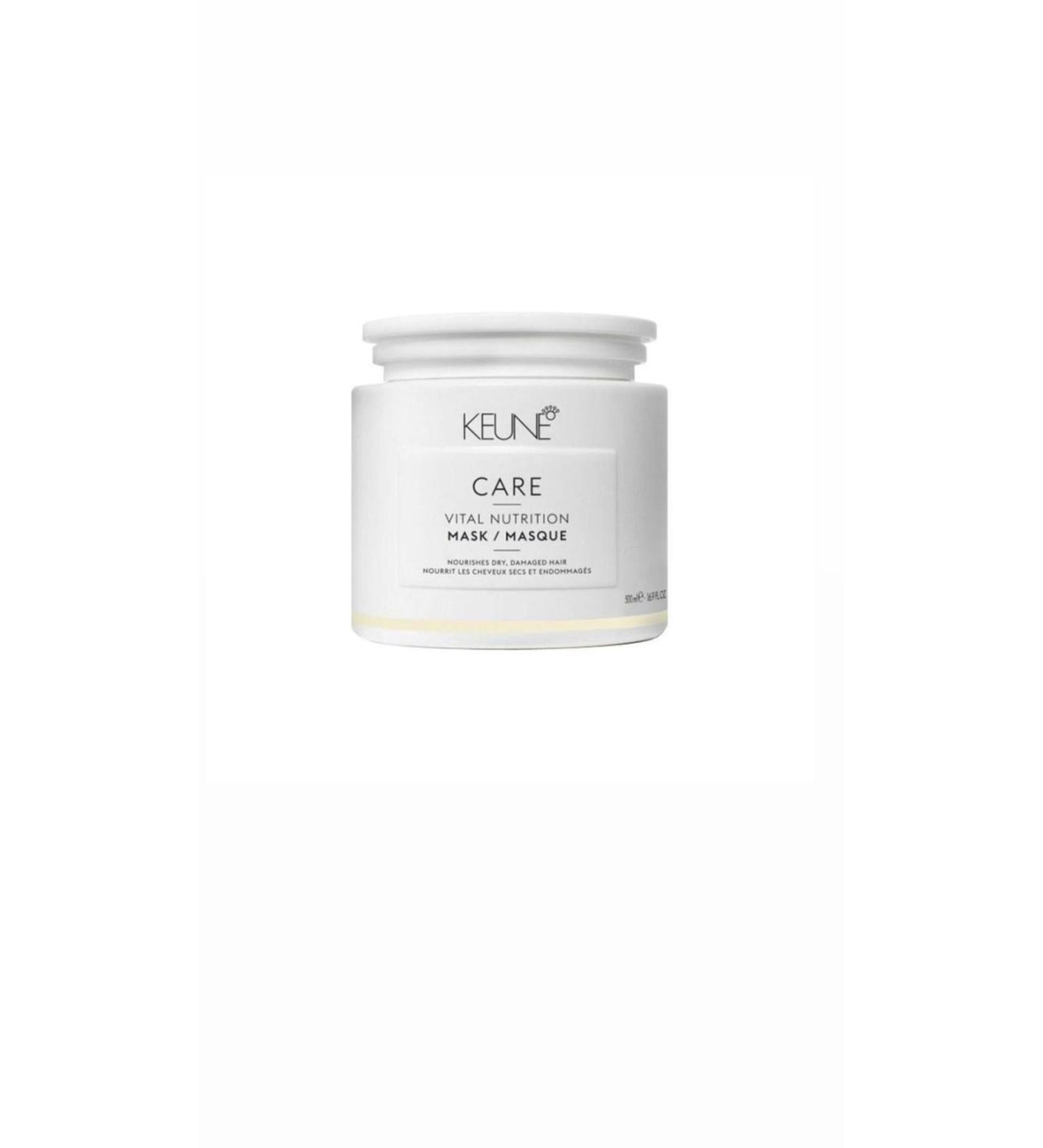 Keune Vital Nutrition Mask 500 Ml Nourishing Mask for Damaged and Lifeless Hair