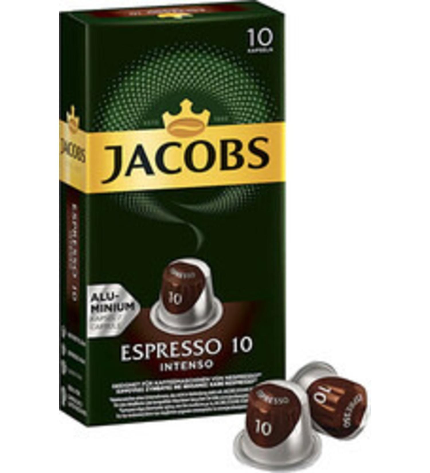 Jacobs Capsule Coffee Espresso 10 Intense