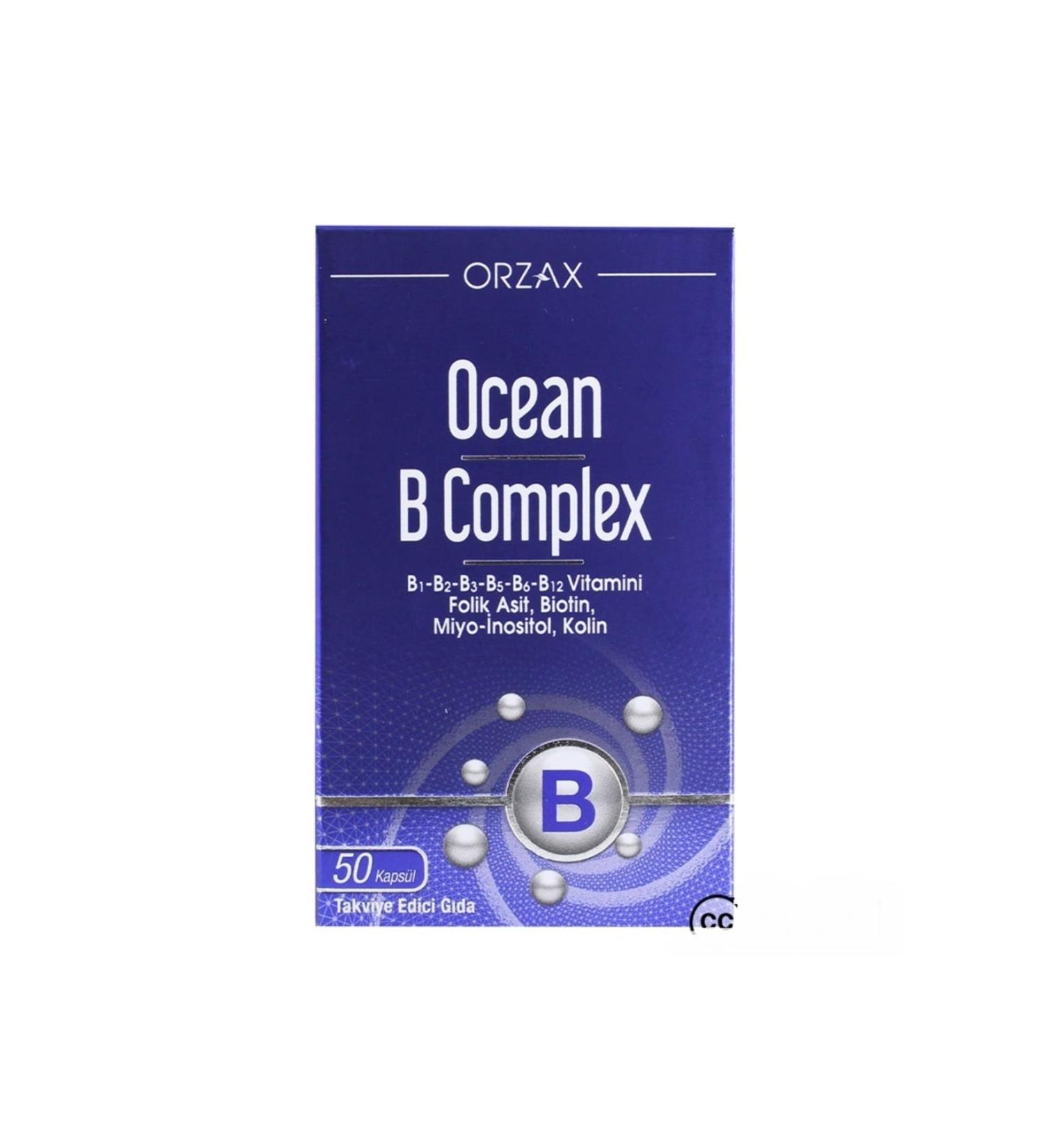 Ocean B Complex 50 Capsules