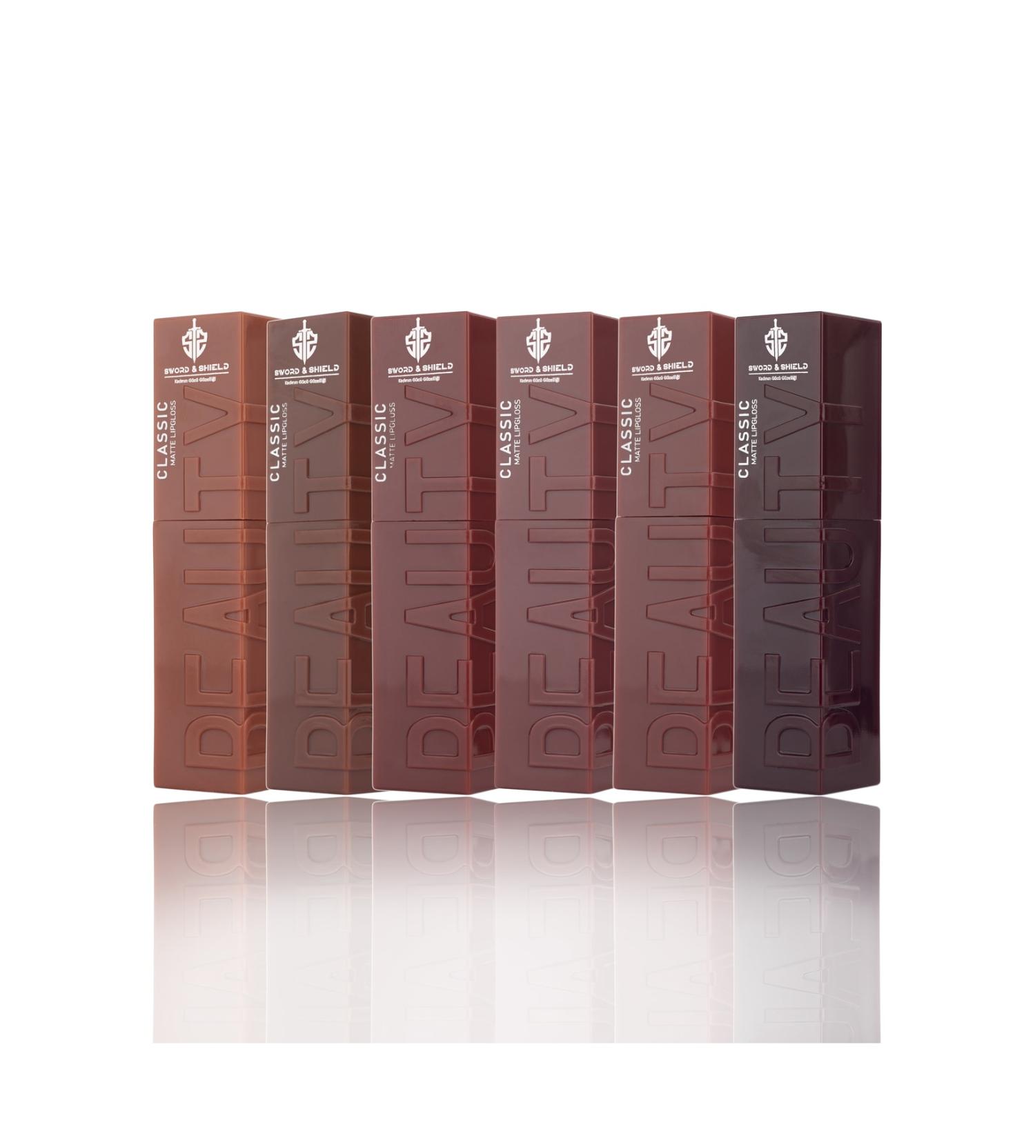 Sword & Shield S&s Beauty 6 Color Long-Lasting Liquid Lipstick - Buy Online on GoSupps.com