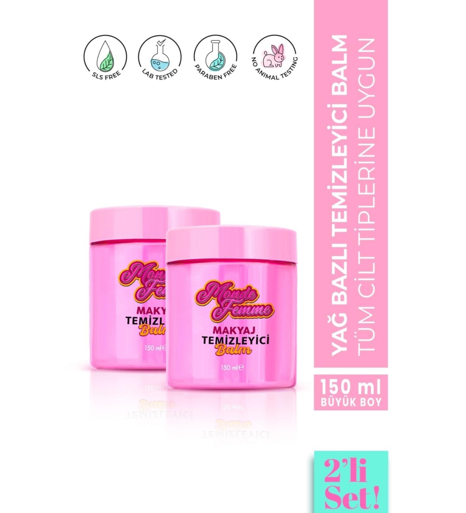 Monde Femme 2-Pack Makeup Remover Balm - Buy Online on GoSupps.com