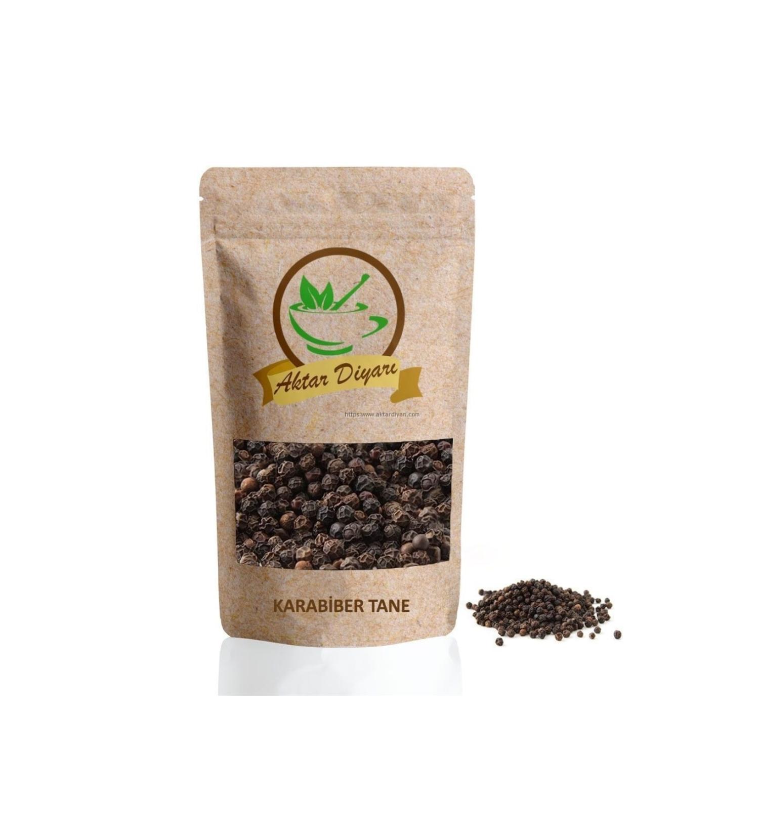 Aktar Diyar Black Pepper Grain 1 Kg 1st Class Sifted Double Size - Buy Online on GoSupps.com