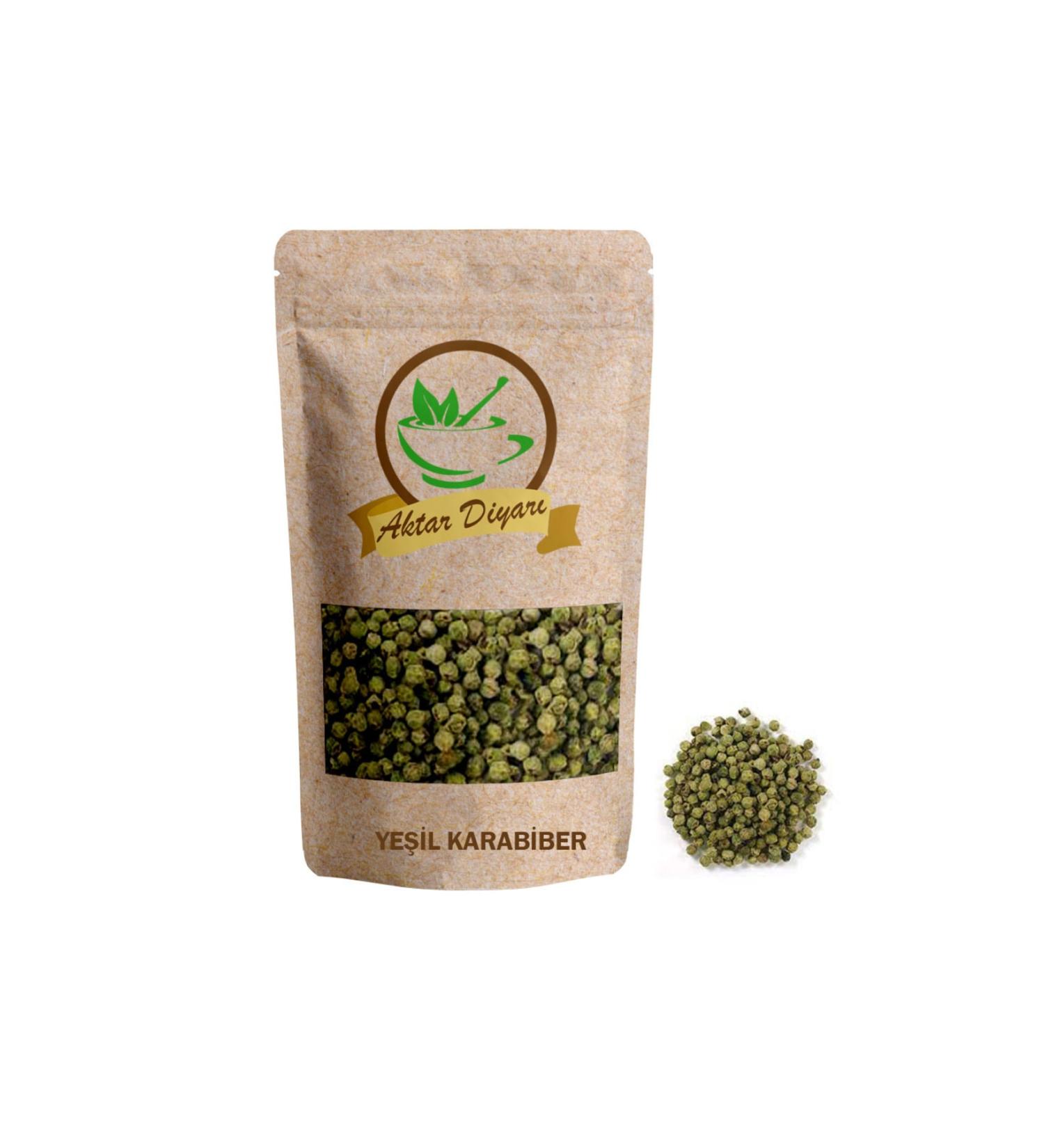 Aktar Diyar Green Black Pepper 1st Class 100 Gr
